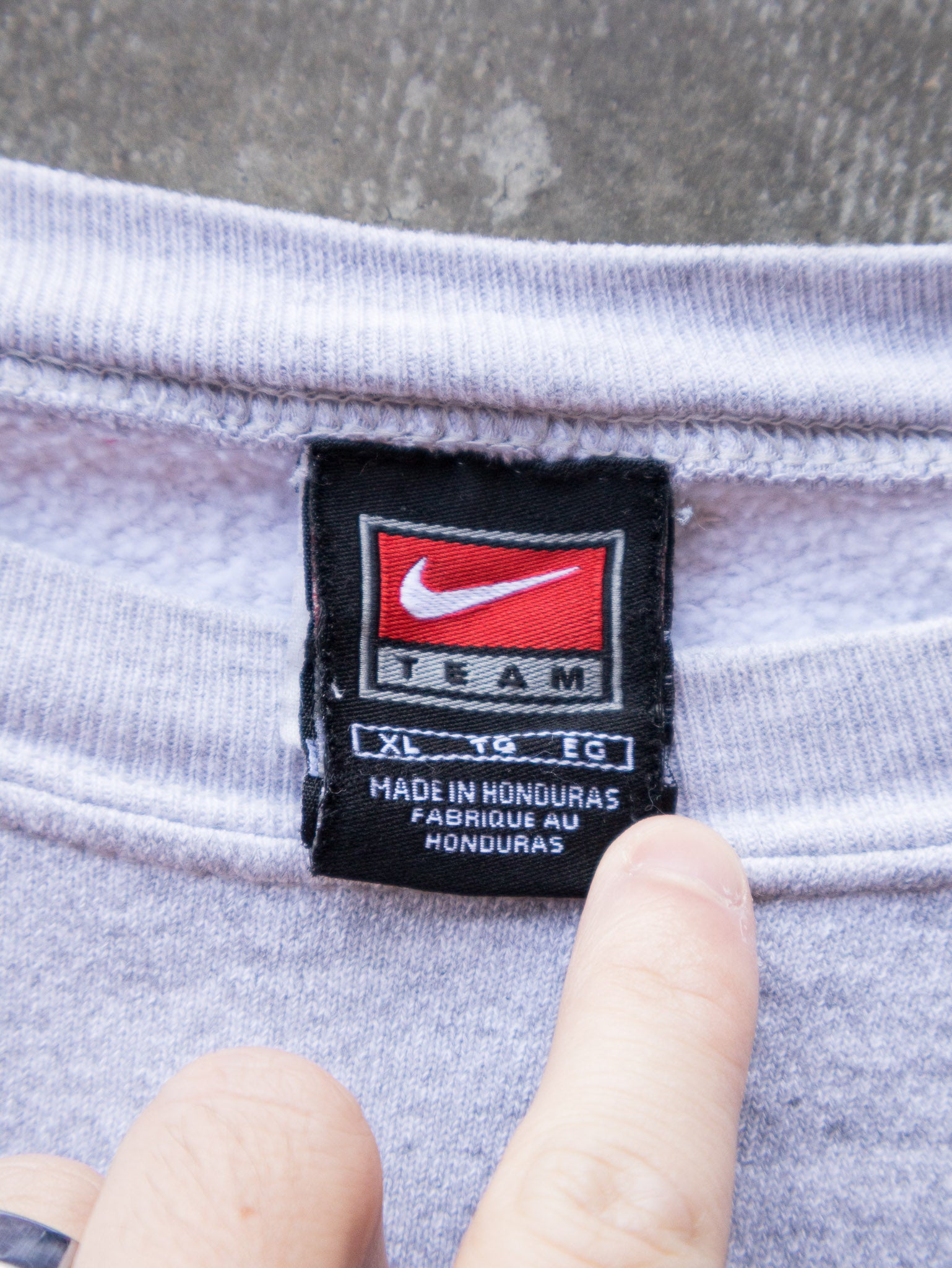 Vintage 2000 Grey Nike Super Bowl Sweatshirt (XL)