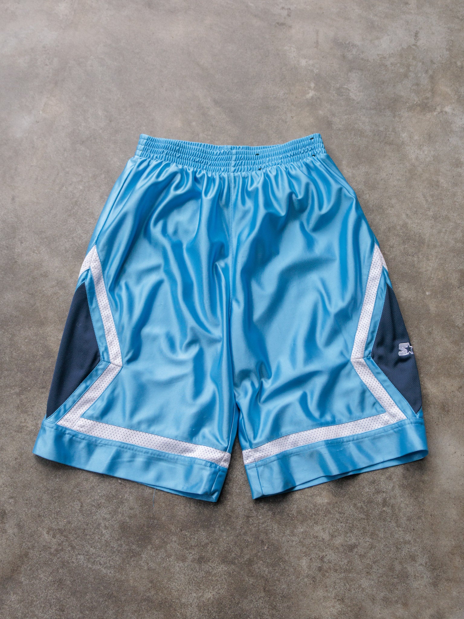 Vintage 00s Blue Starter Shorts (12-14Y)