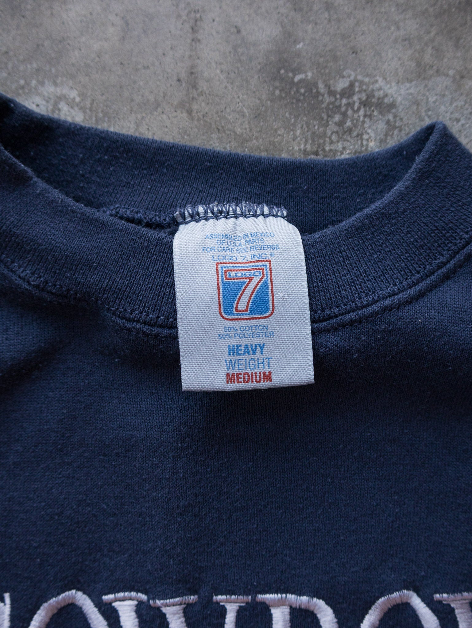 Vintage 90s Navy Dallas Cowboys Sweatshirt (M)