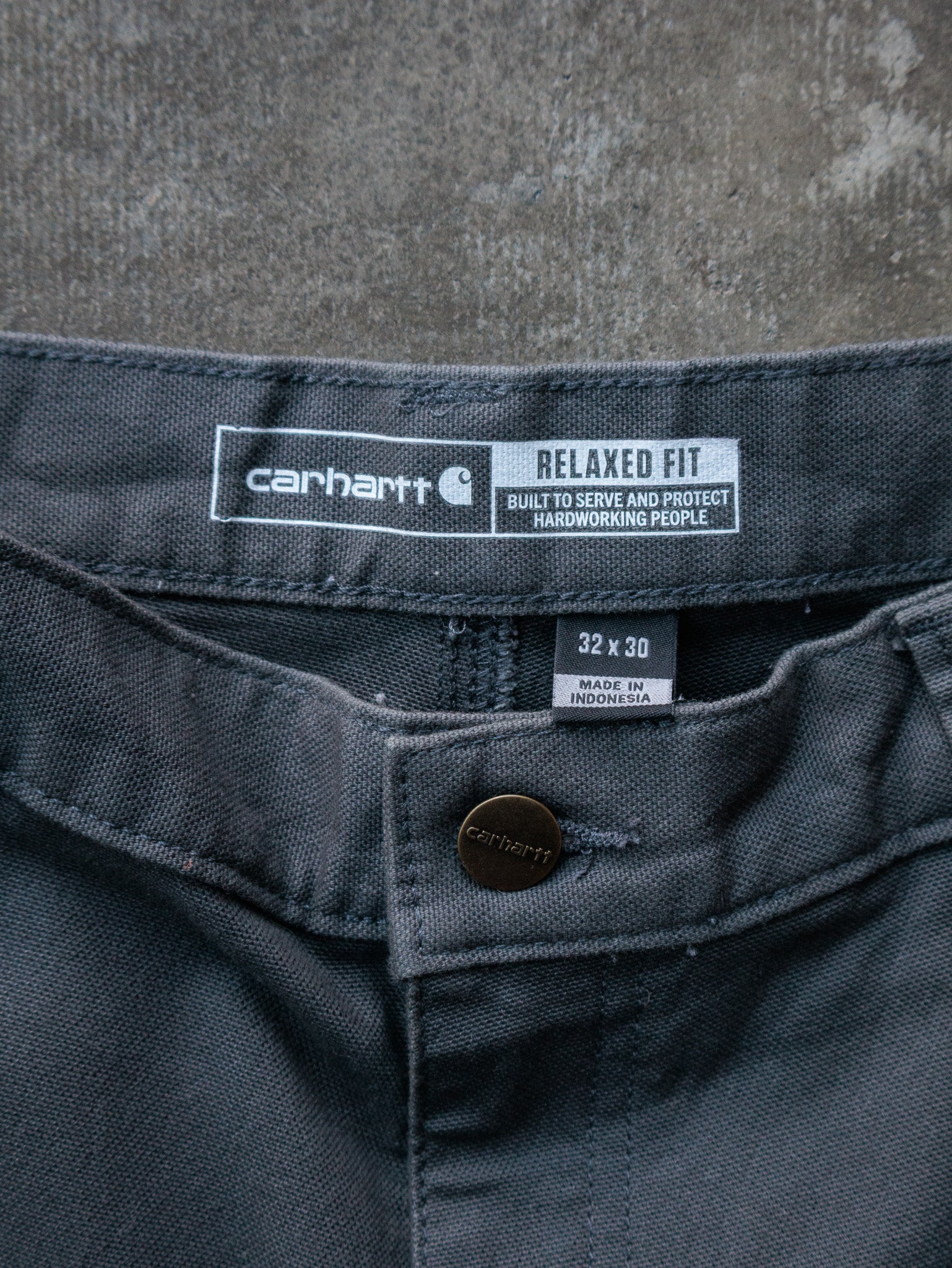 Vintage Grey Carhartt Carpenter Pants (W32)