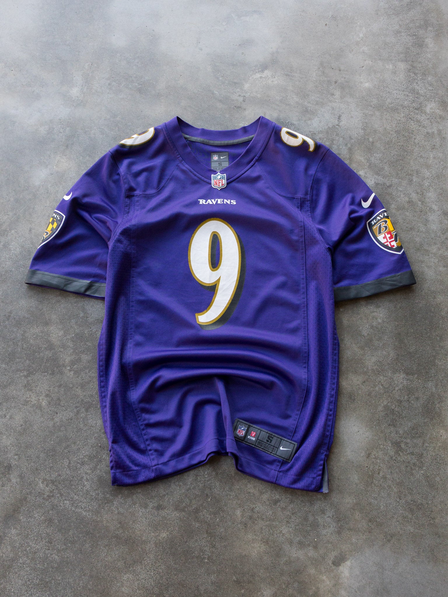 Vintage Nike Baltimore Ravens Justin Tucker NFL Jersey (S)