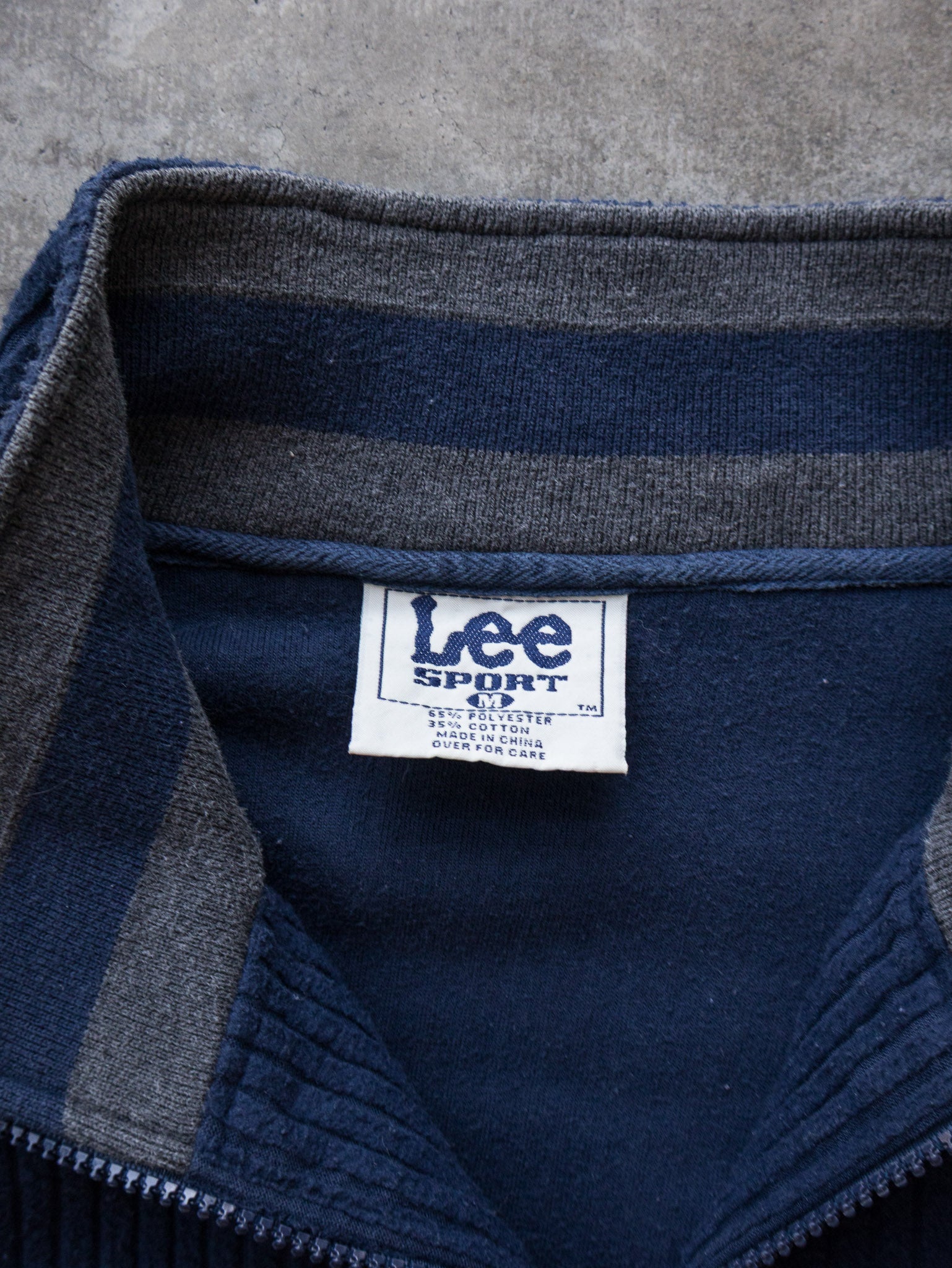 Vintage Lee Sport Dallas Cowboys Quarter Zip Fleece Sweatshirt (M)