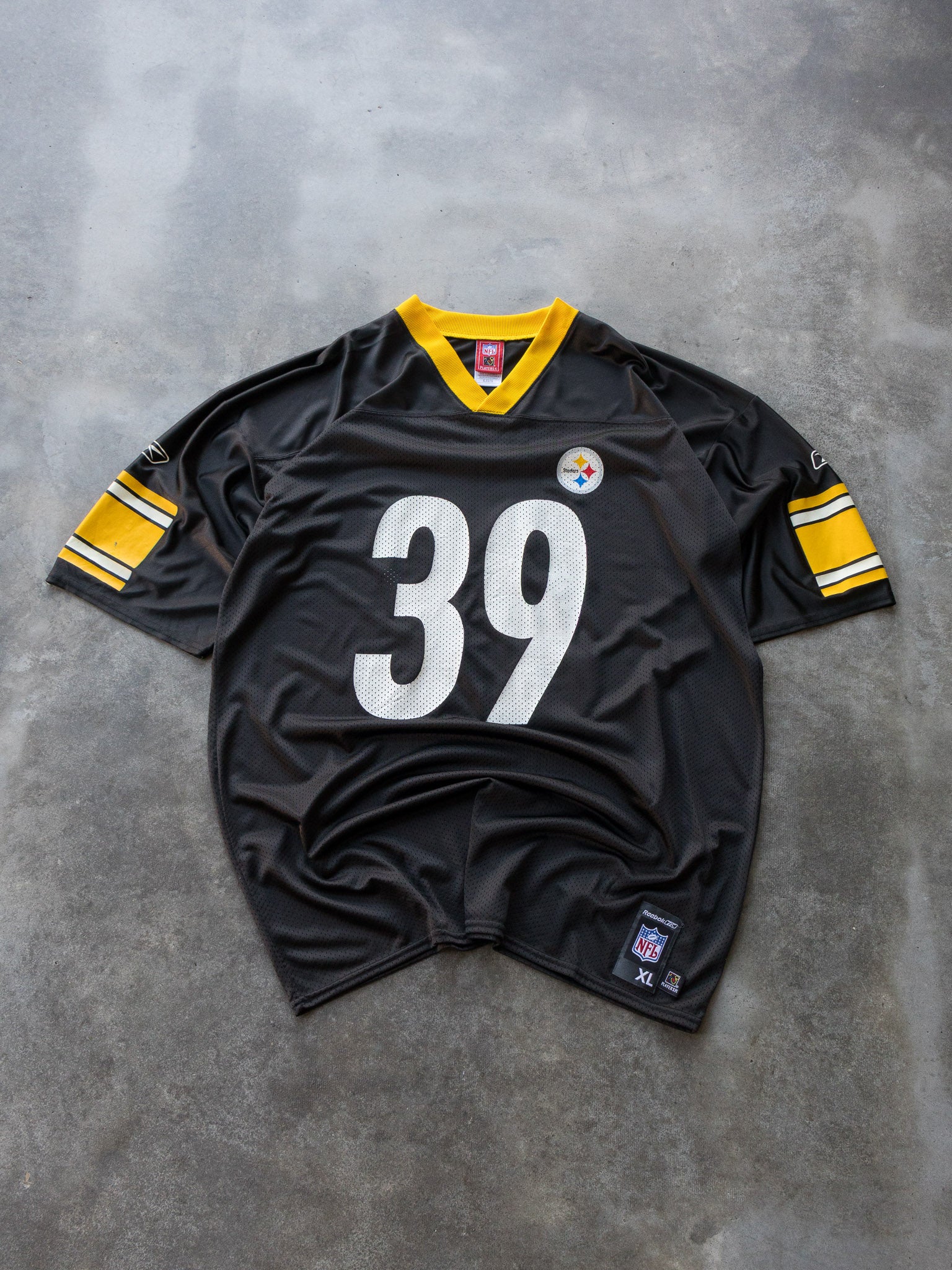 Vintage Reebok Pittsburgh Steelers Willie Parker NFL Jersey (XL)