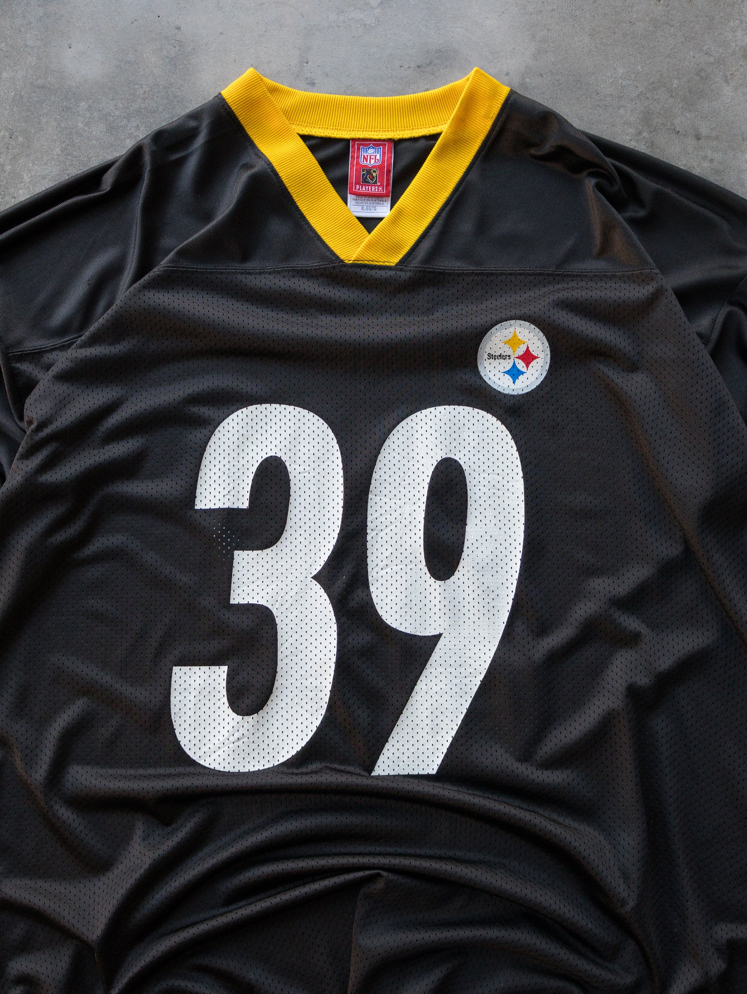 Vintage Reebok Pittsburgh Steelers Willie Parker NFL Jersey (XL)