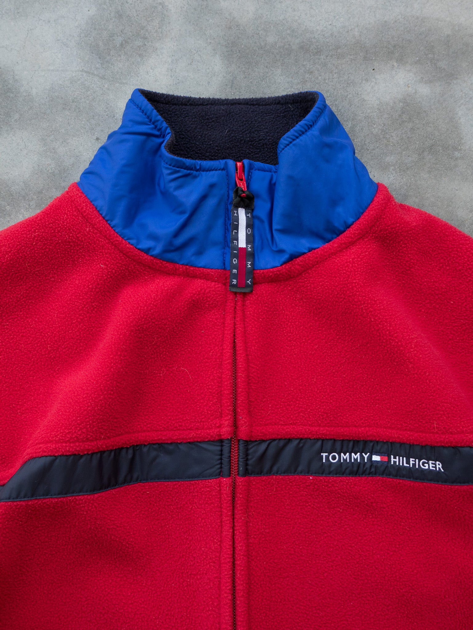 Vintage Fleece Tommy Hilfiger Jacket (L)