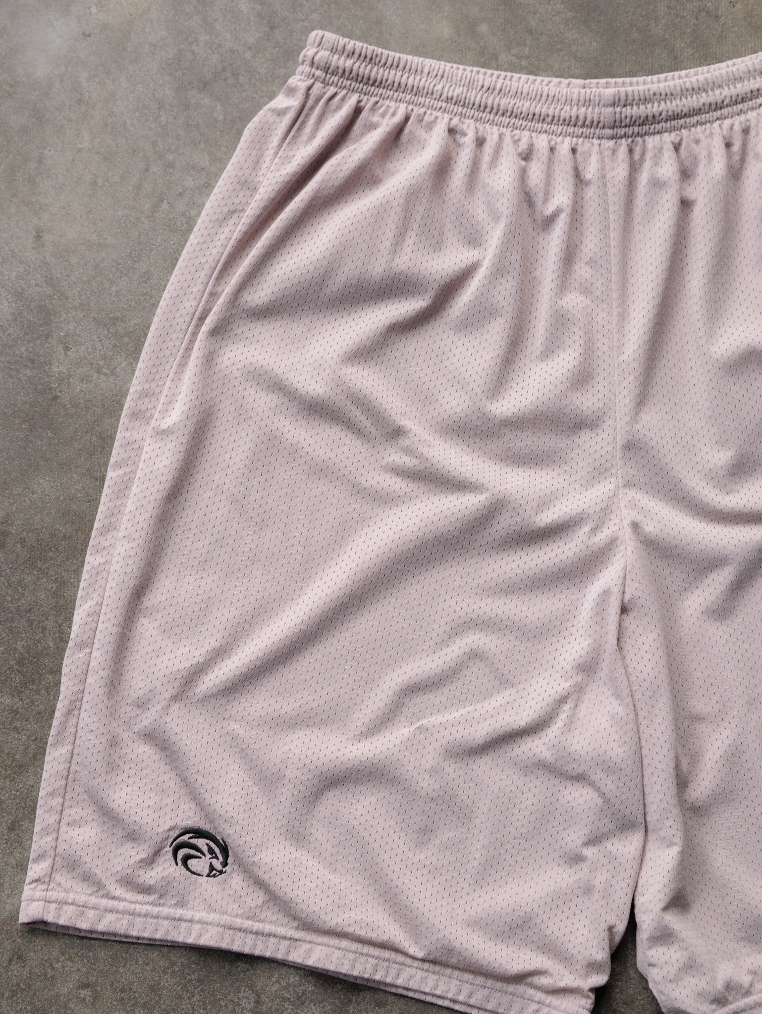Vintage 00s Pink Nike Mesh Shorts (L)
