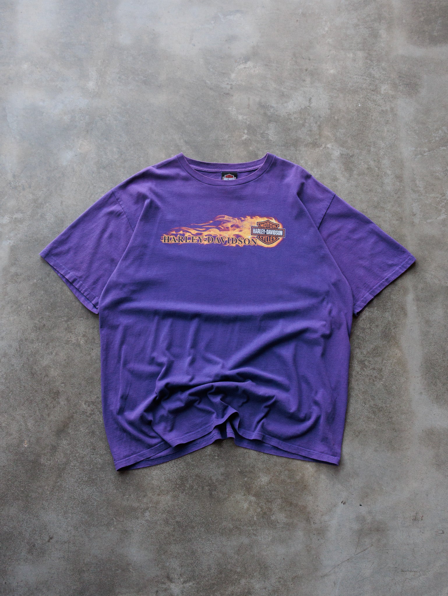 Vintage Purple Harley-Davidson Twin Cities Tee (XL)