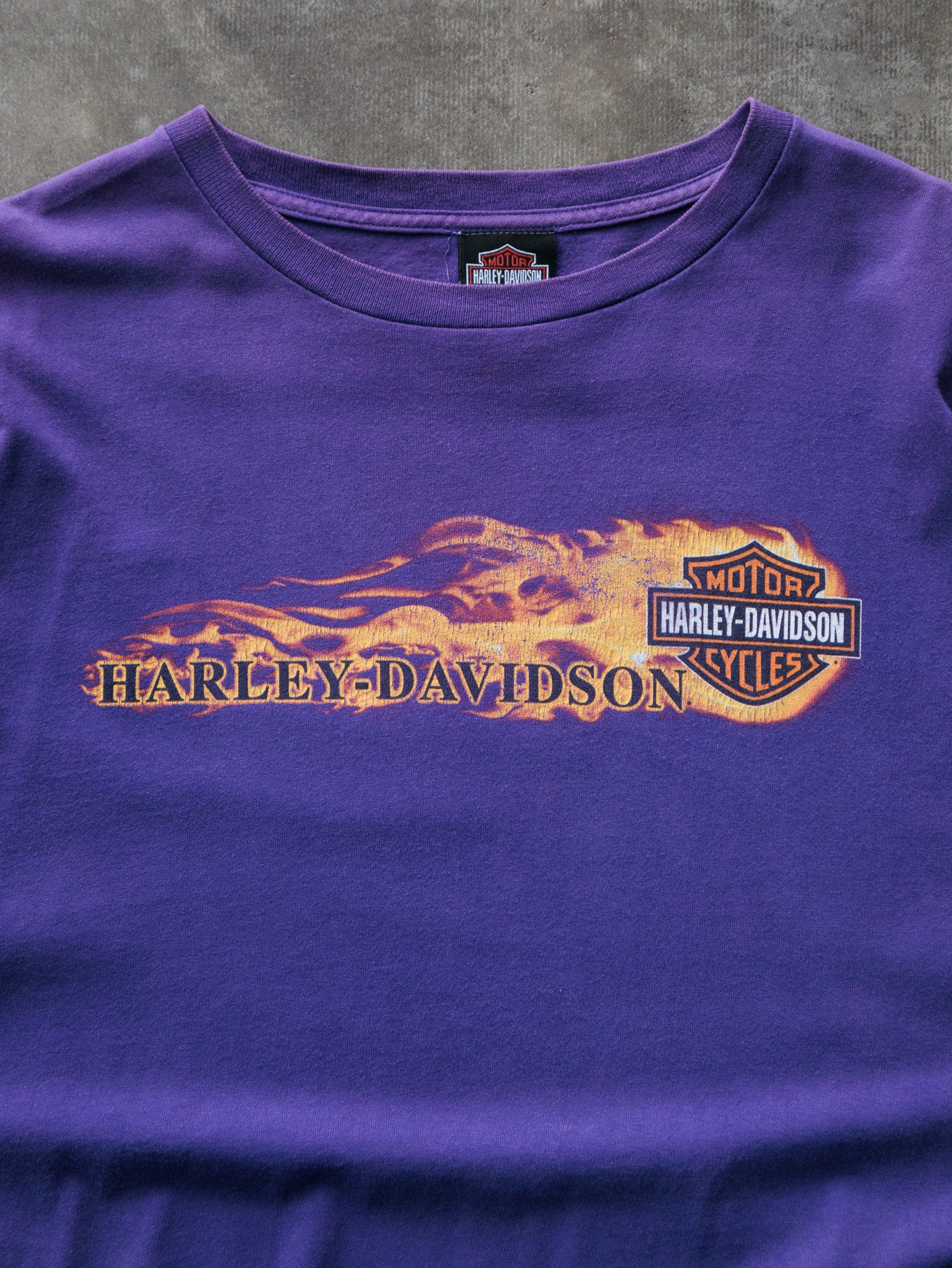 Vintage Purple Harley-Davidson Twin Cities Tee (XL)