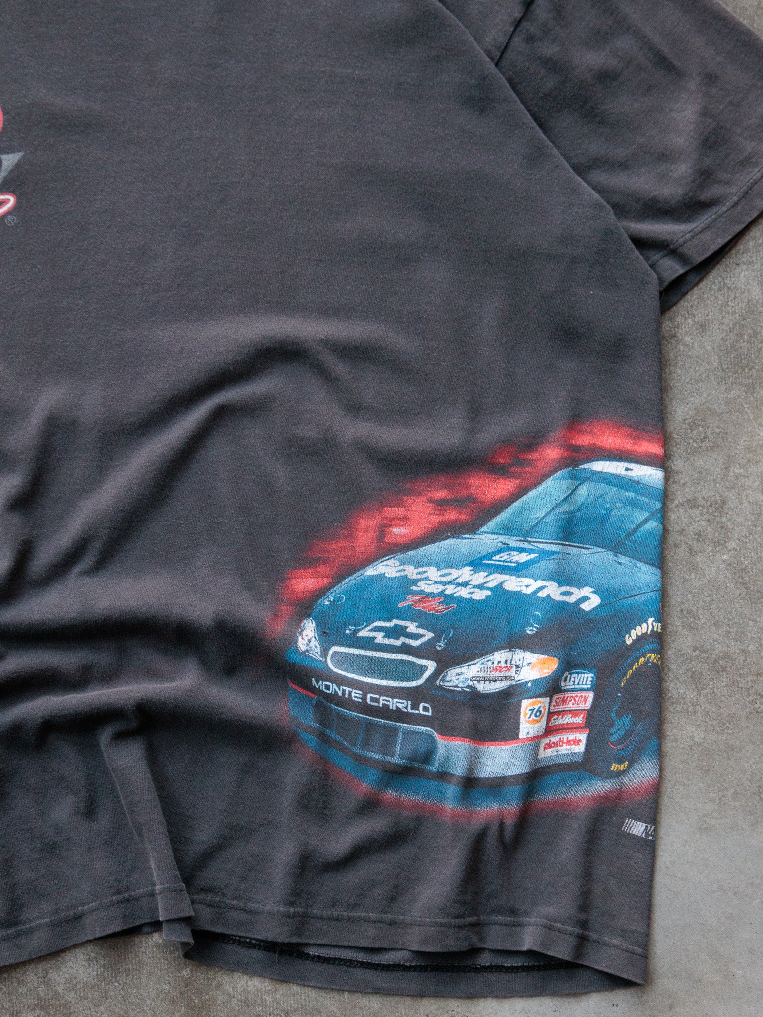 Vintage Black NASCAR Dale Earnhardt Tee (XL)