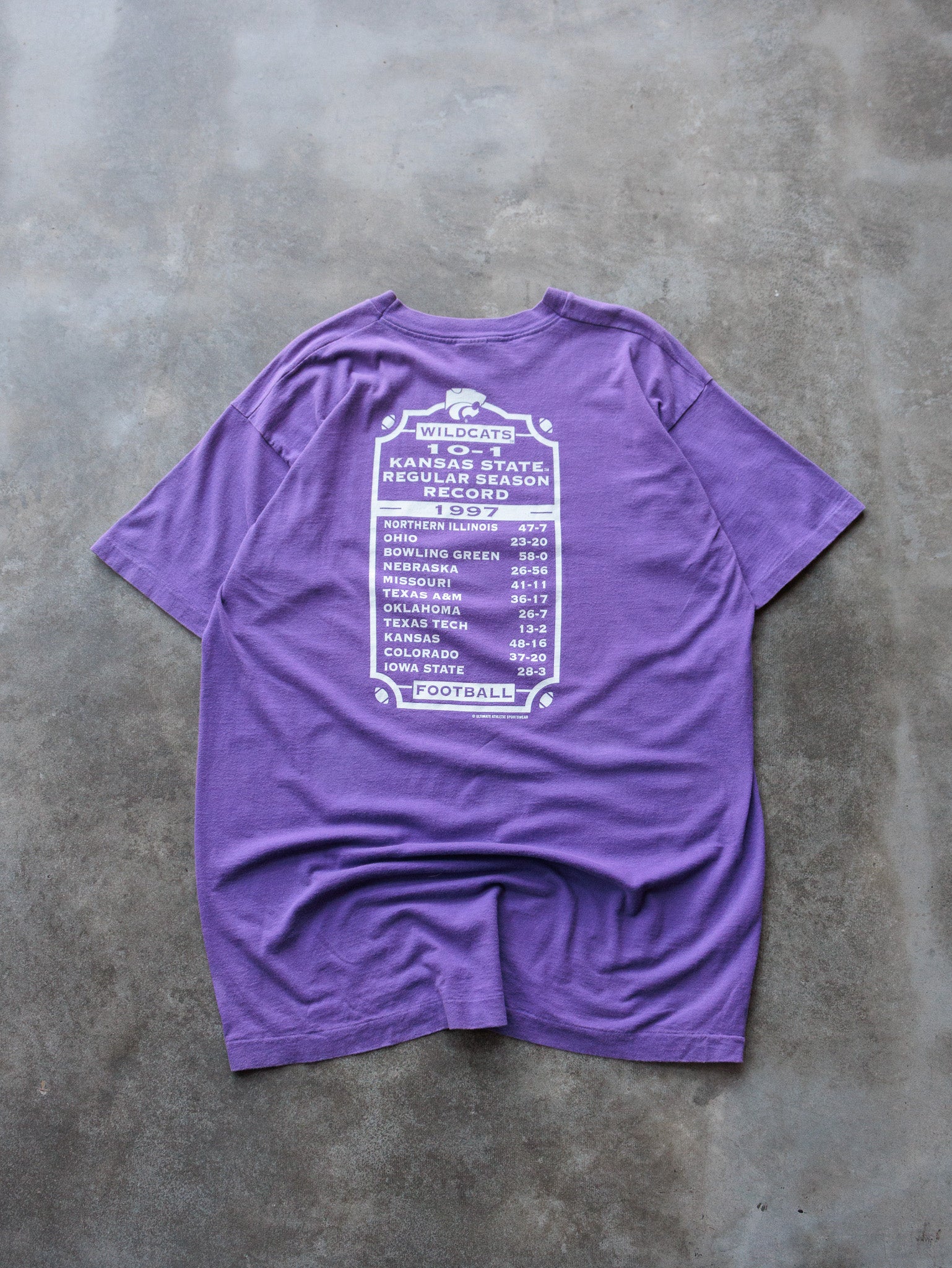 Vintage 1997 Purple Kansas State Tee (2XL)