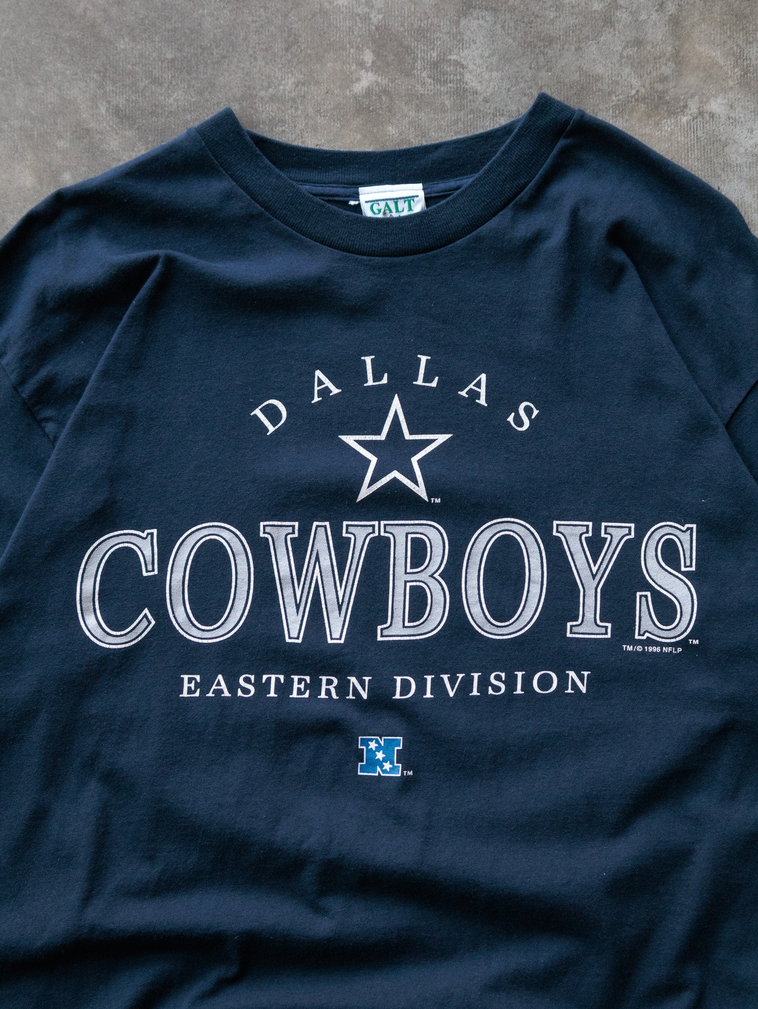 Vintage 90s Navy Dallas Cowboys Tee (XL)