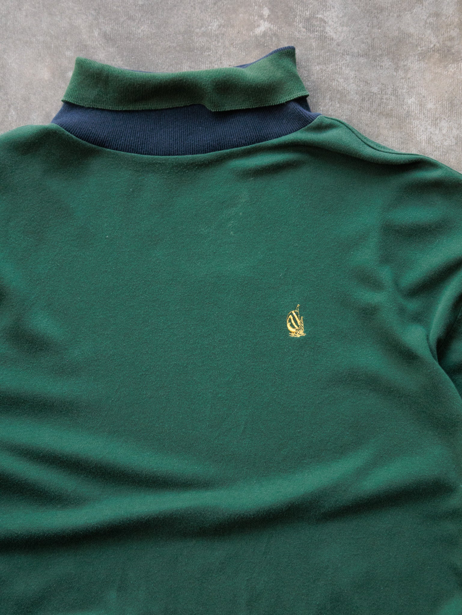 Vintage 90s Green Nautica Long Sleeve (XL)
