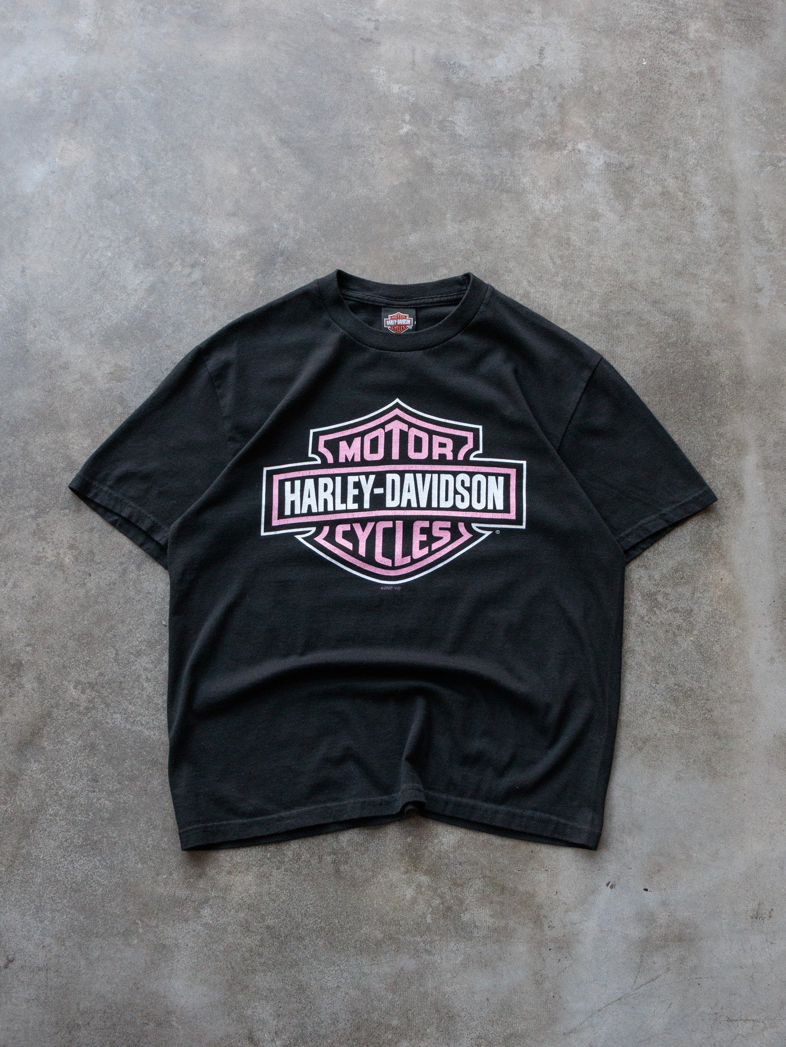 Vintage 2009 Black Harley-Davidson Springfield Missouri Tee (L)