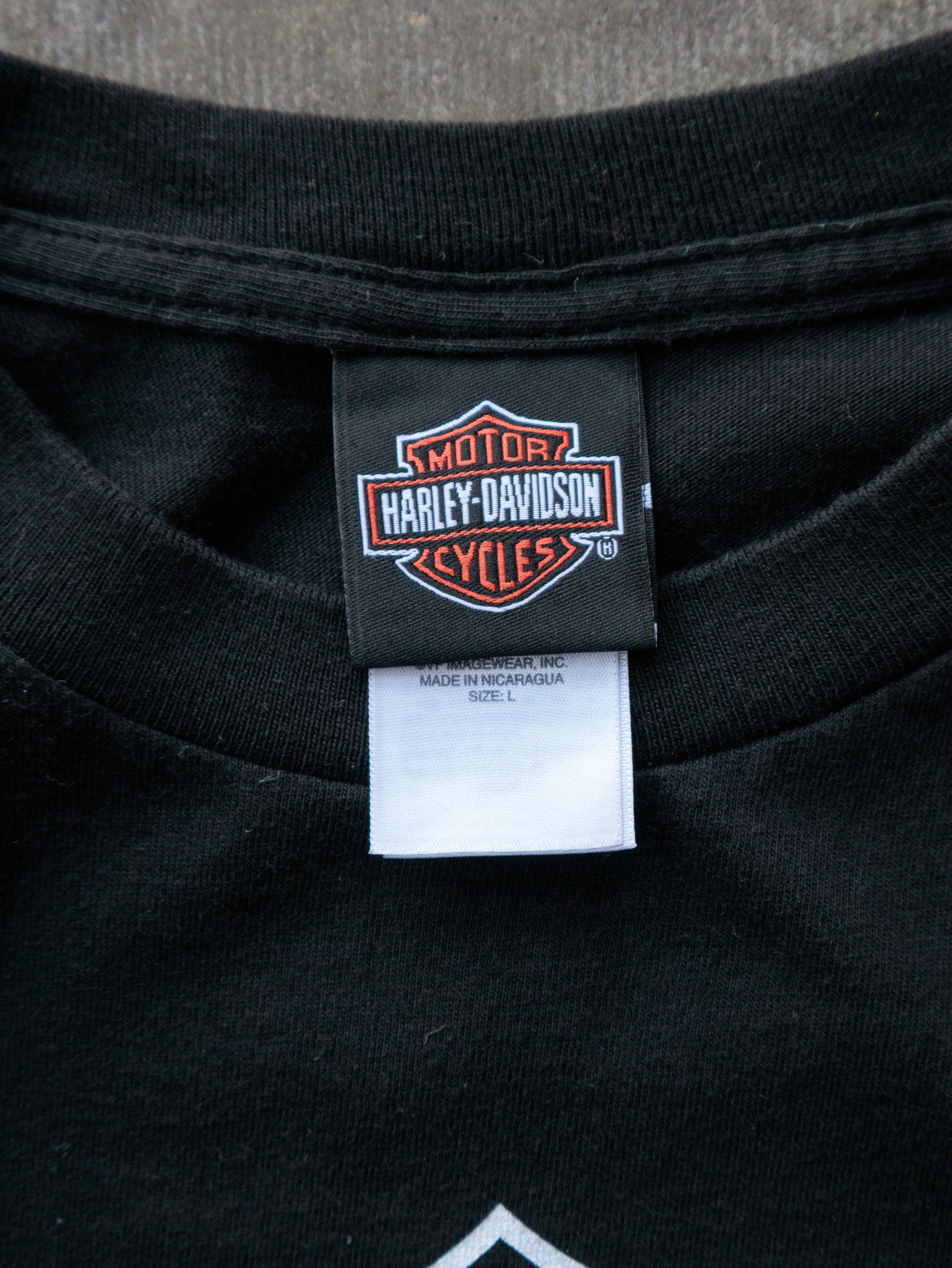 Vintage 2009 Black Harley-Davidson Springfield Missouri Tee (L)
