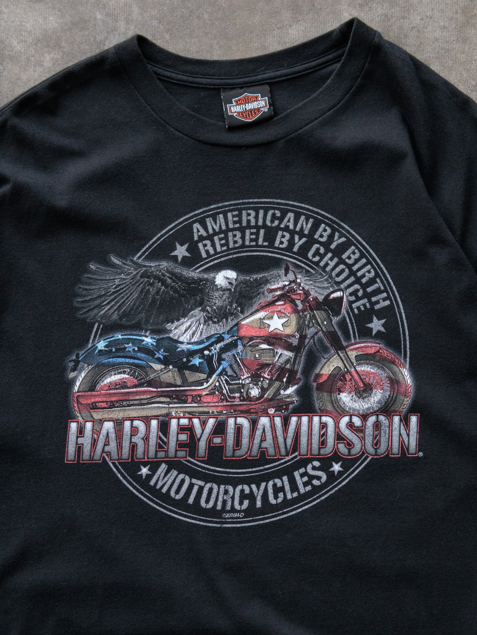 Black Harley-Davidson Bourbon Street New Orleans Tee (-)