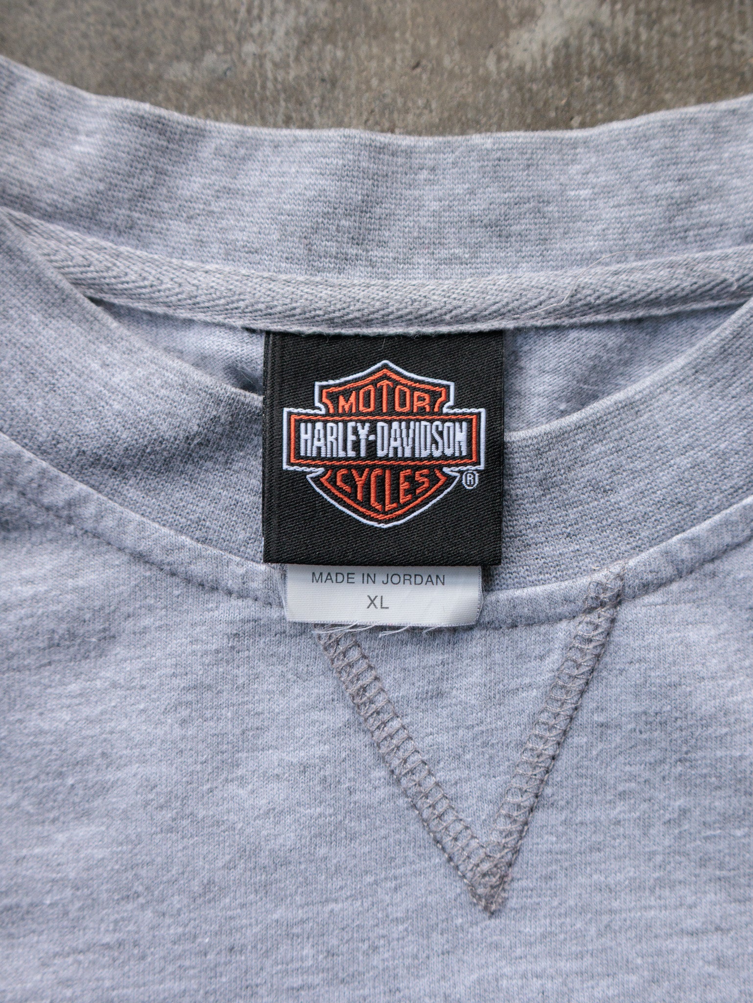 Vintage Grey Harley-Davidson Latrobe Pennsylvania Tee (XL)