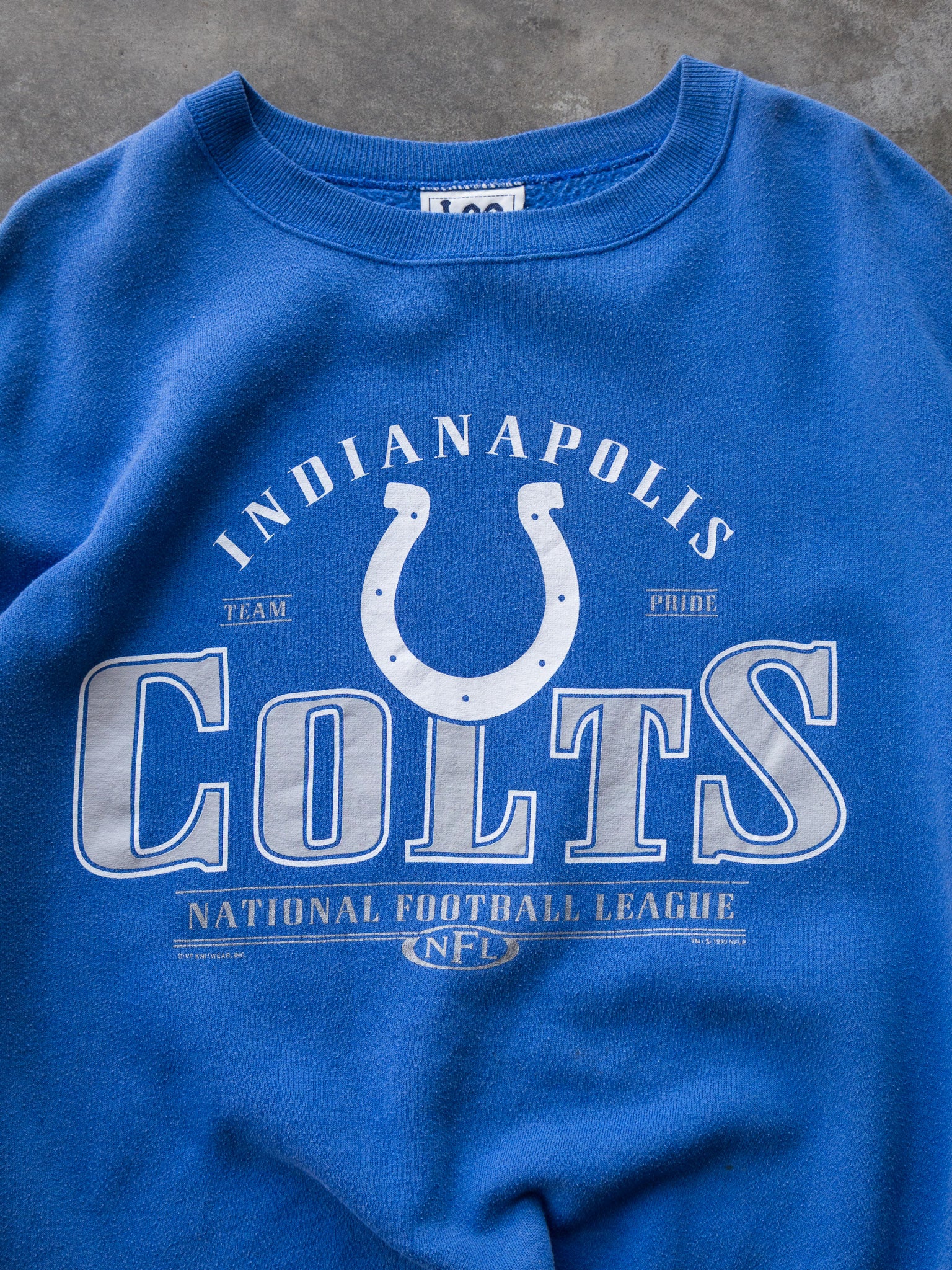 Vintage 90s Lee Sport Indianapolis Colts Crewneck (L)