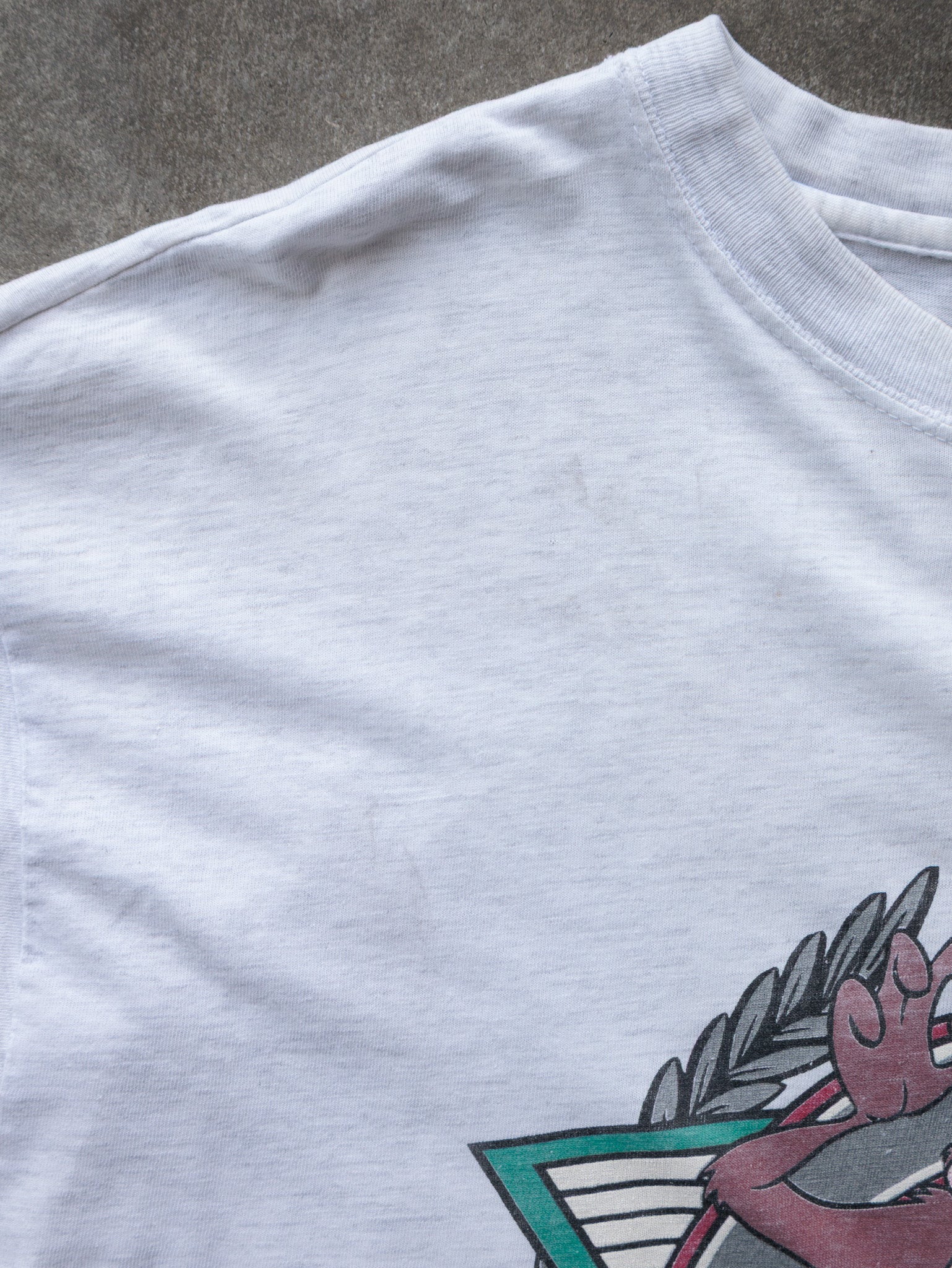 Vintage 1994 White Looney Tunes Taz Tee (-)