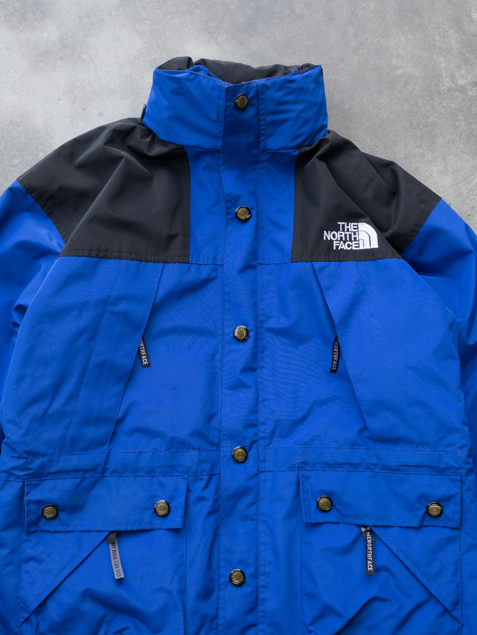 Vintage Blue The North Face Gore-Tex Mountain Jacket (M)