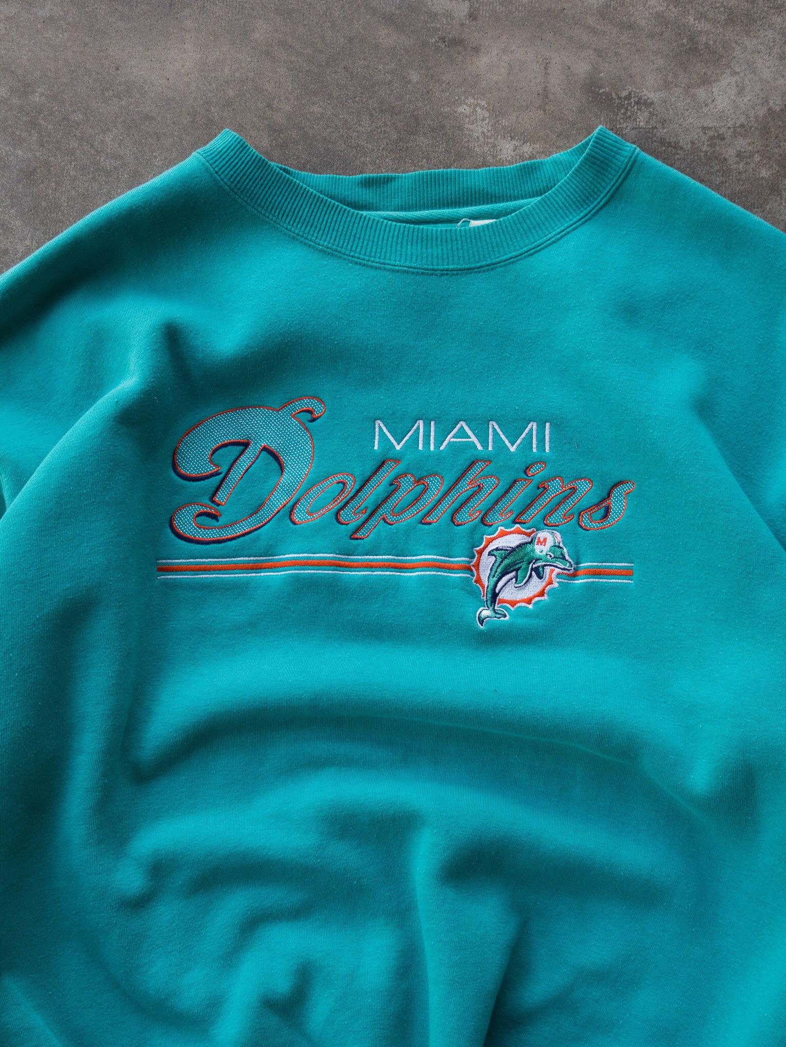 Vintage 90s Majestic Miami Dolphins Sweatshirt (XL)