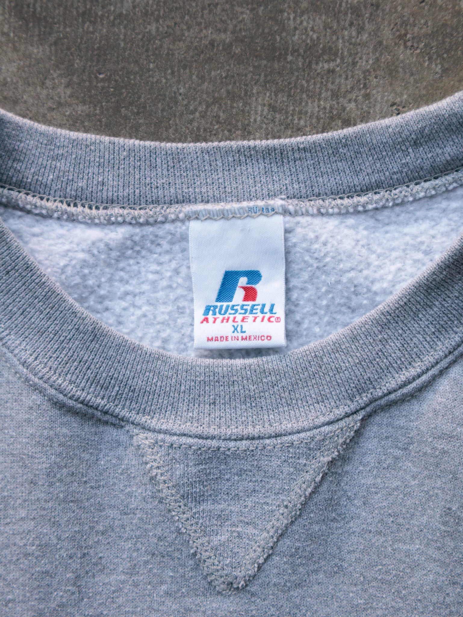 Vintage Grey Russell Athletic Sweatshirt (XL)