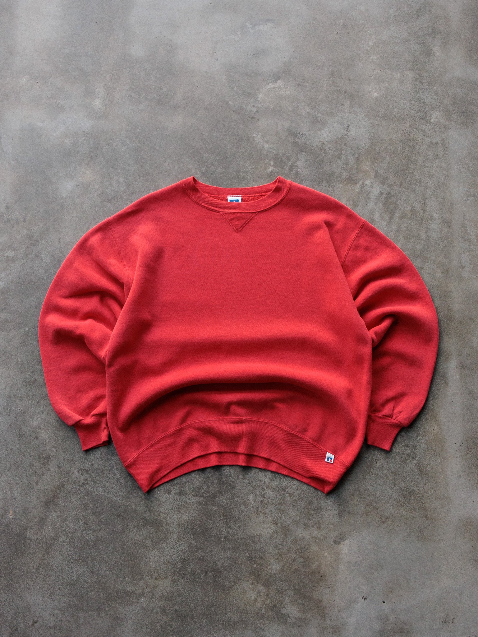 Vintage Red Russell Athletic Sweatshirt (XL)