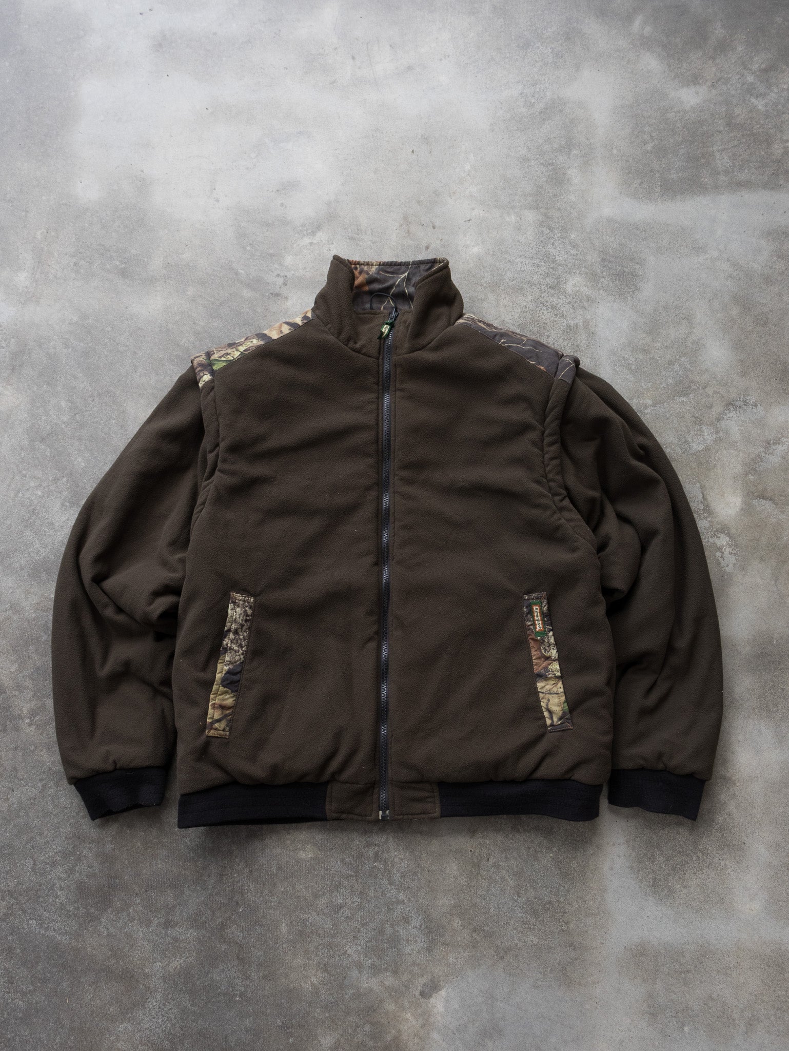 Vintage Camo Realtree Reversible Jacket (L)