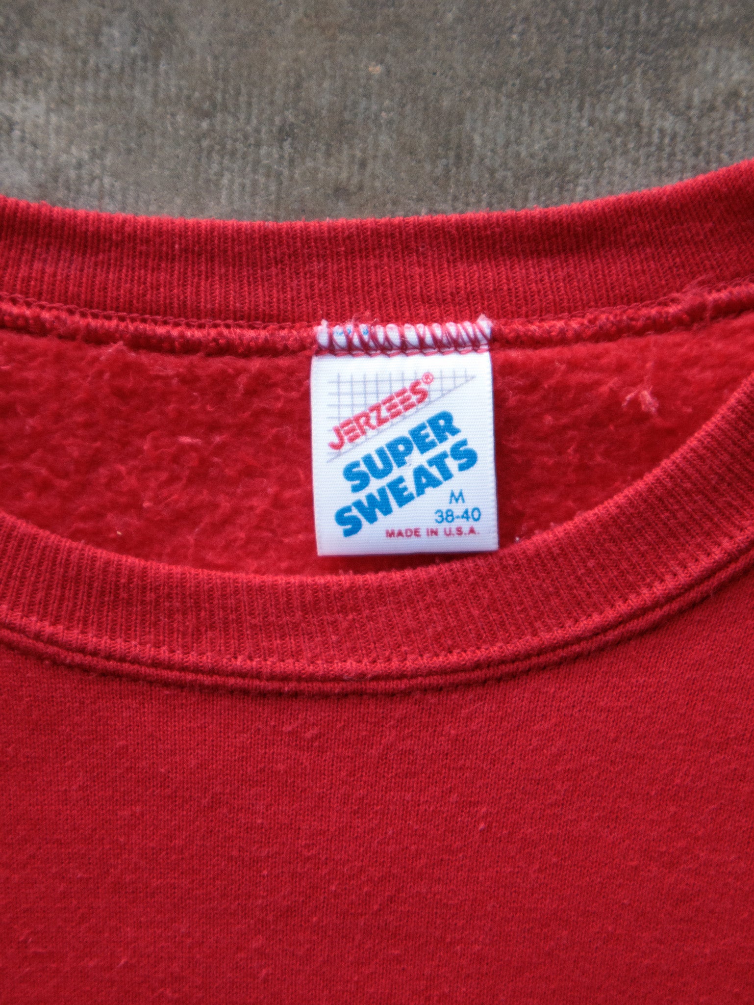 Vintage 90s Red Ohio State Buckeyes Sweatshirt (M)