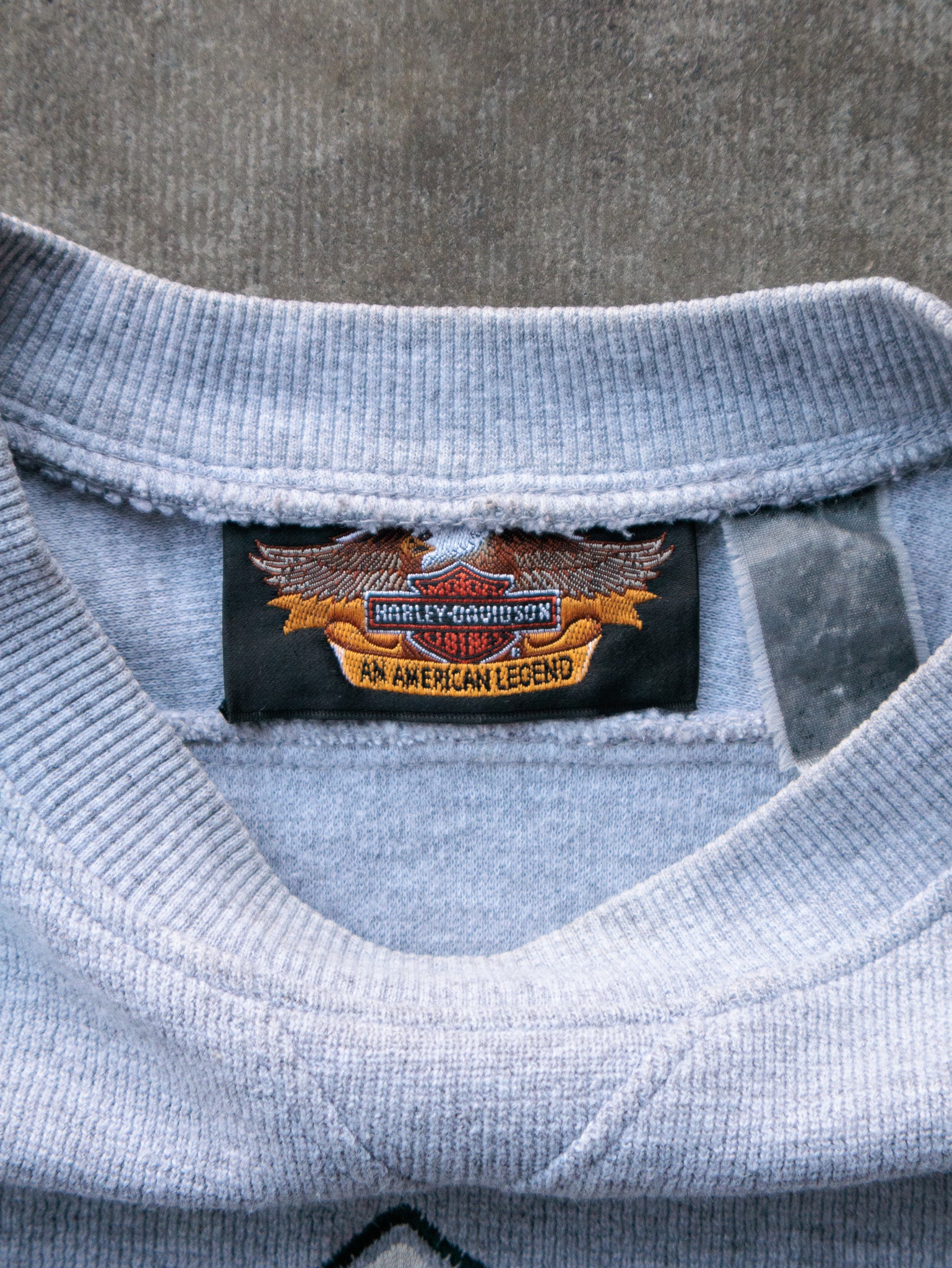 Vintage Grey Harley-Davidson Sweatshirt (-)