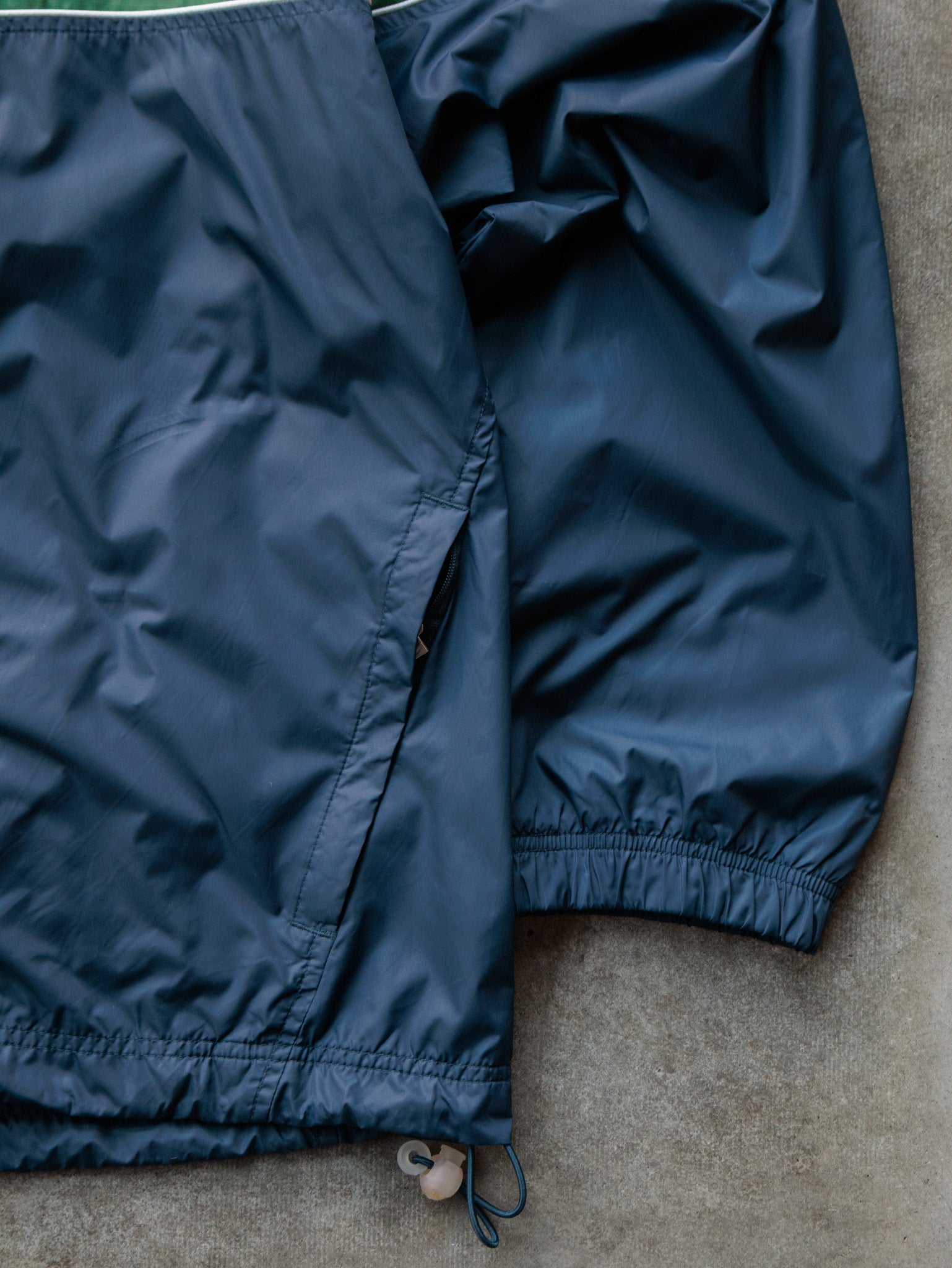 Vintage 00s Navy & Green Nike Jacket (L)