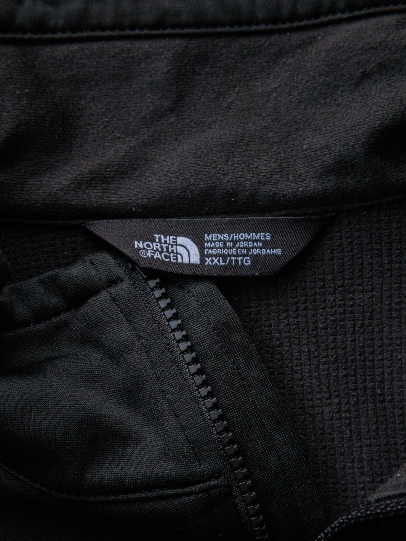 Vintage Black The North Face Windwall Jacket (2XL)