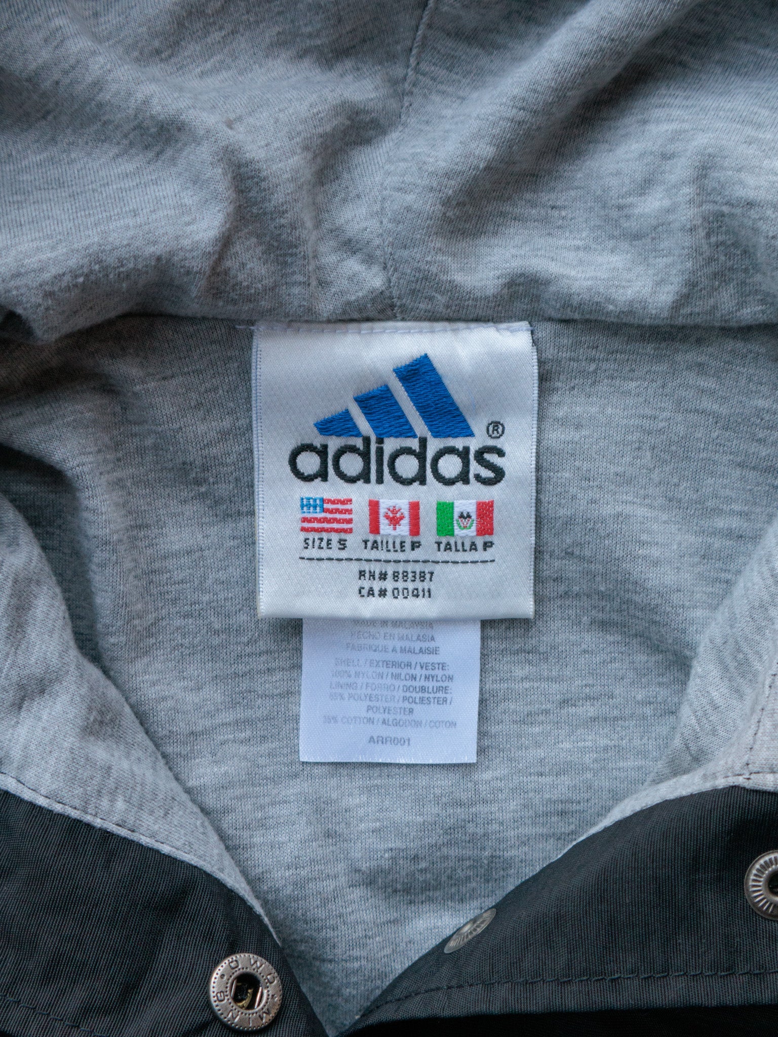 Vintage 00s Black Adidas Jacket (S)