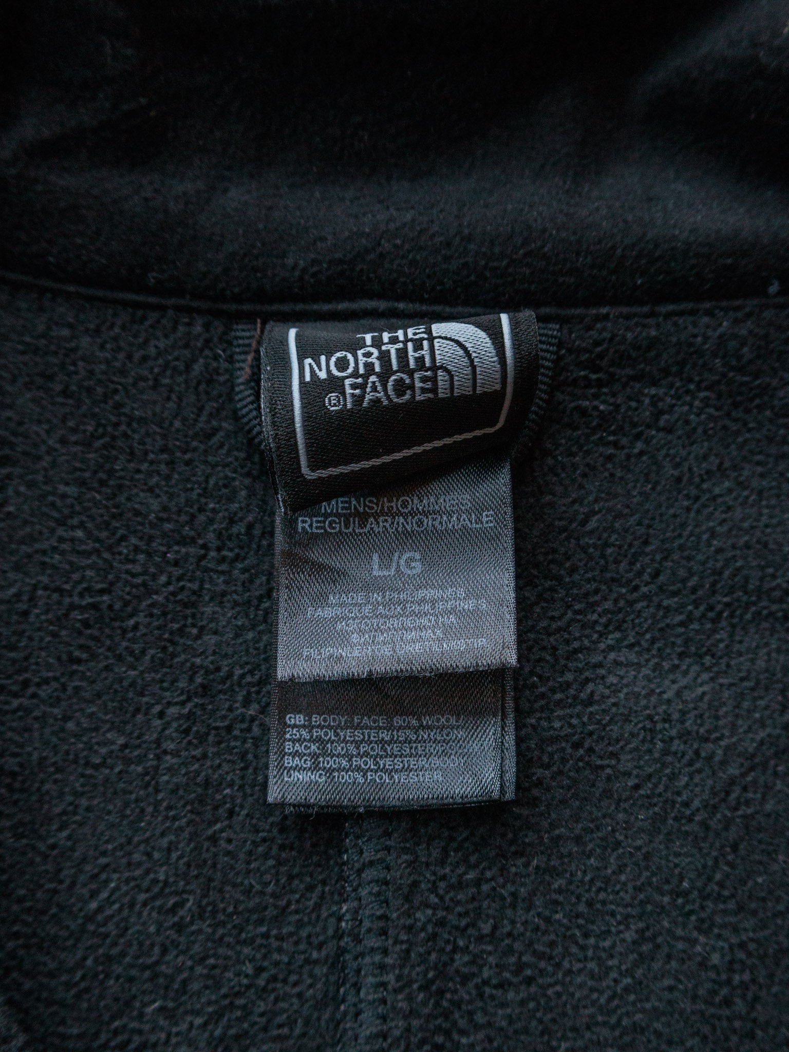 Vintage Brown The North Face Fleece Jacket (L)