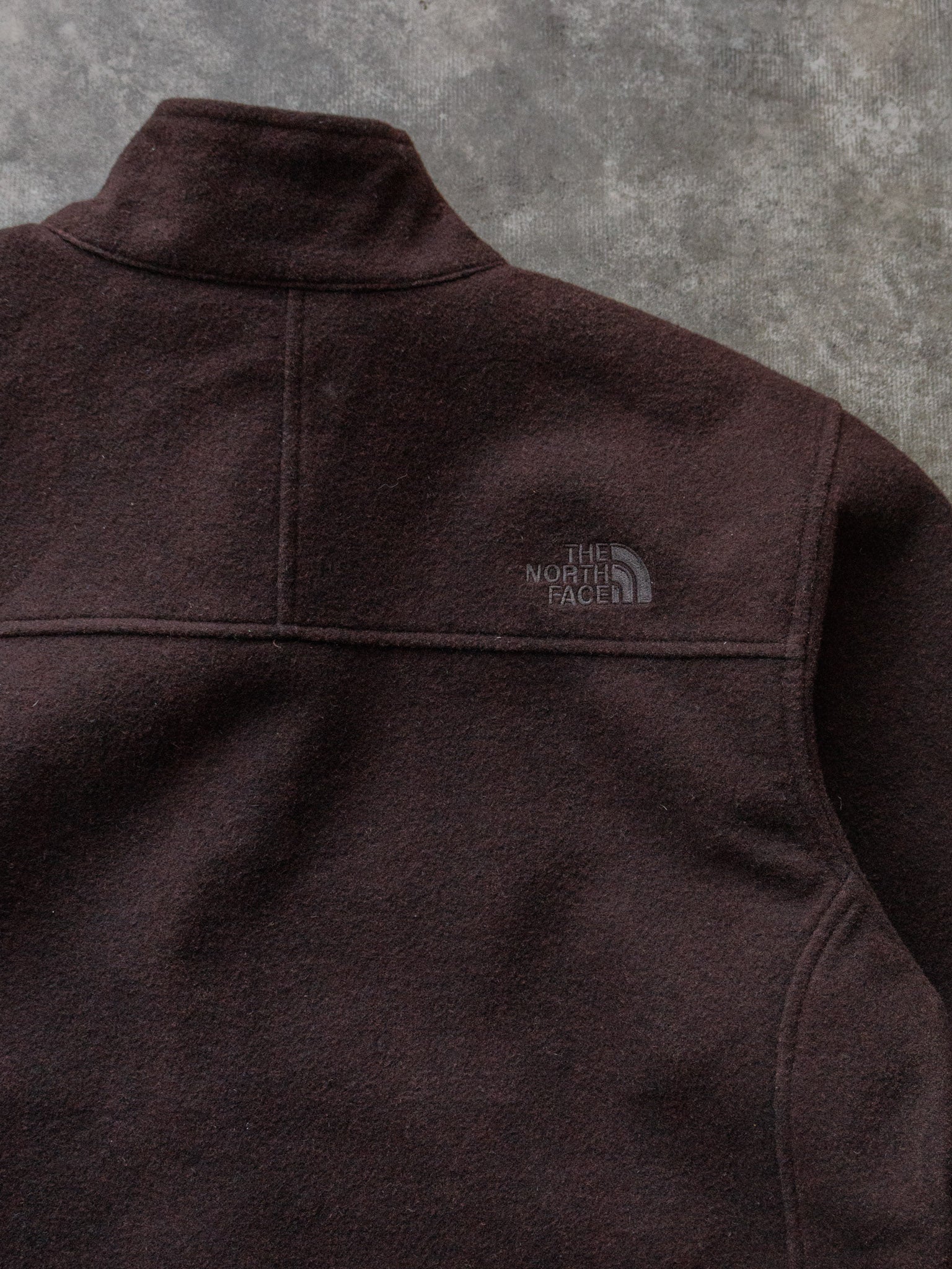 Vintage Brown The North Face Fleece Jacket (L)