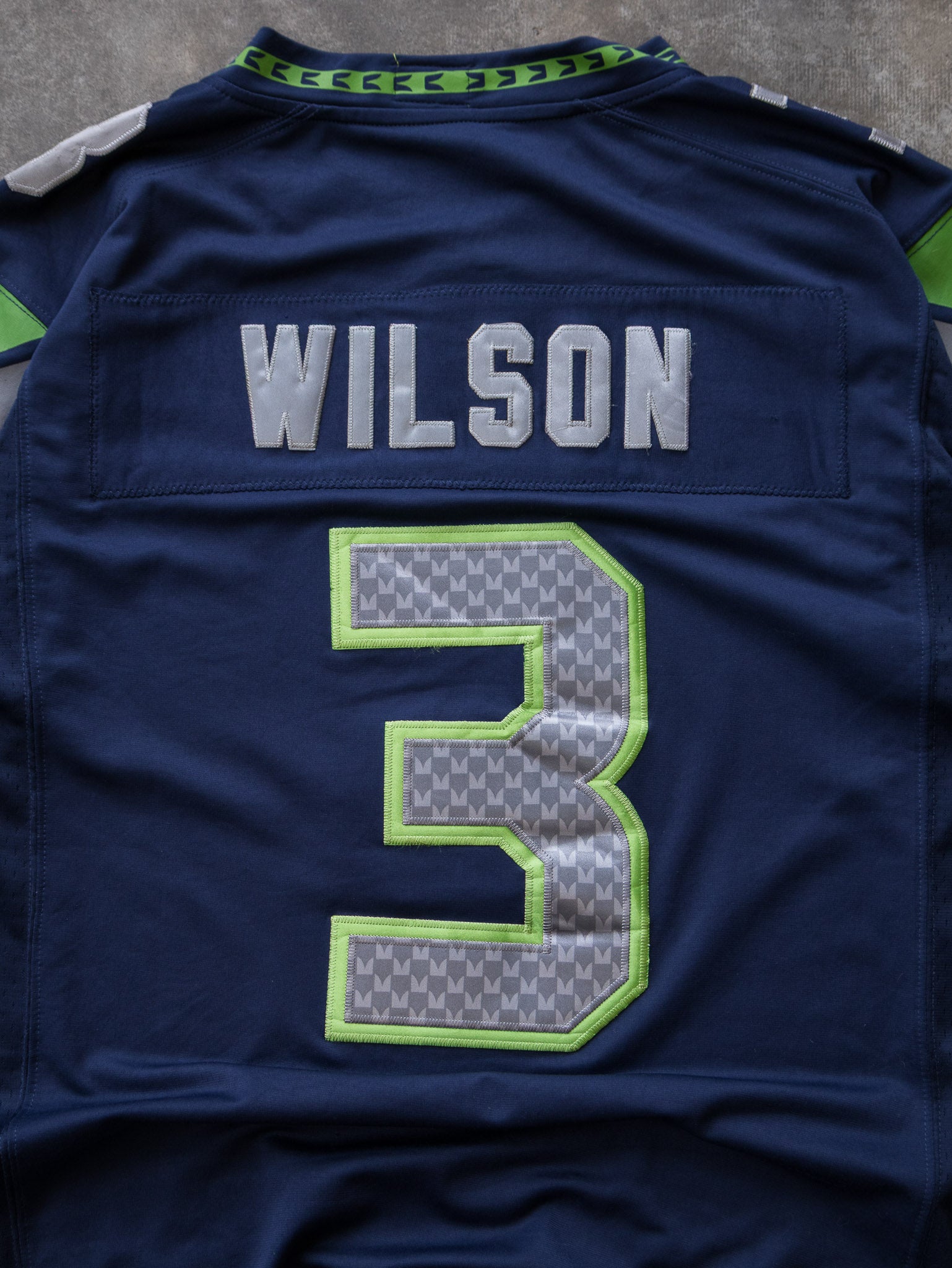 Vintage Nike Seattle Seahawks Russell Wilson NFL Jersey (S)