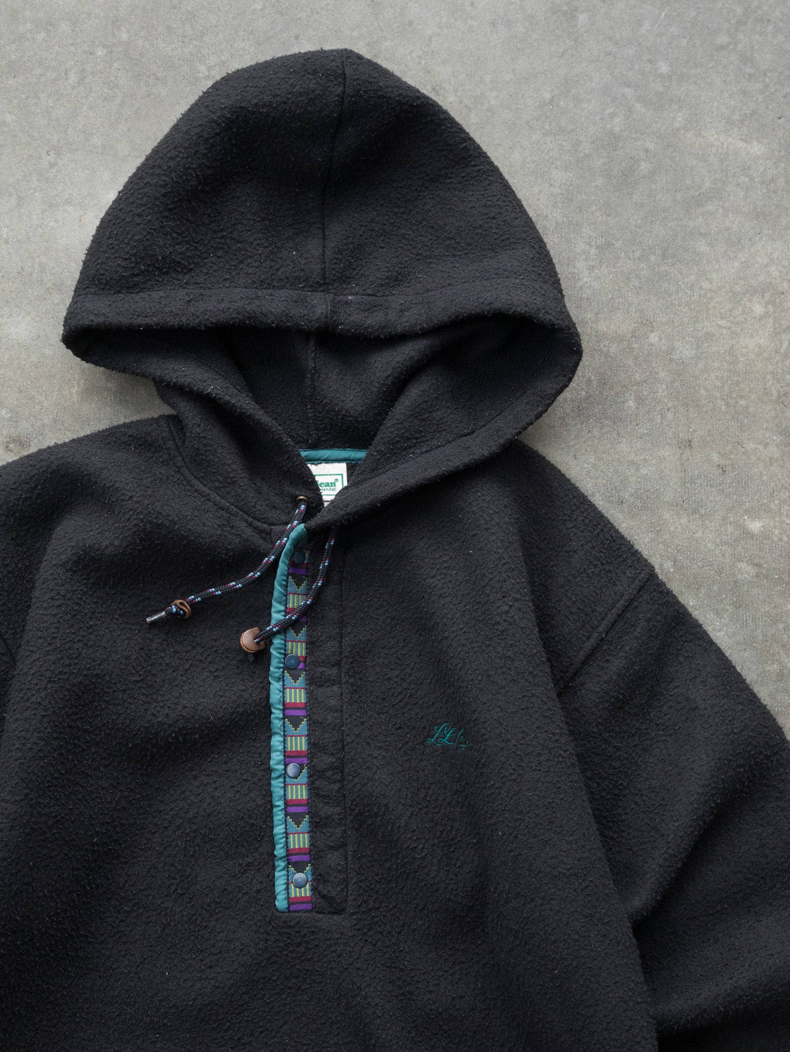 Vintage L.L.Bean Fleece Hoodie (S)