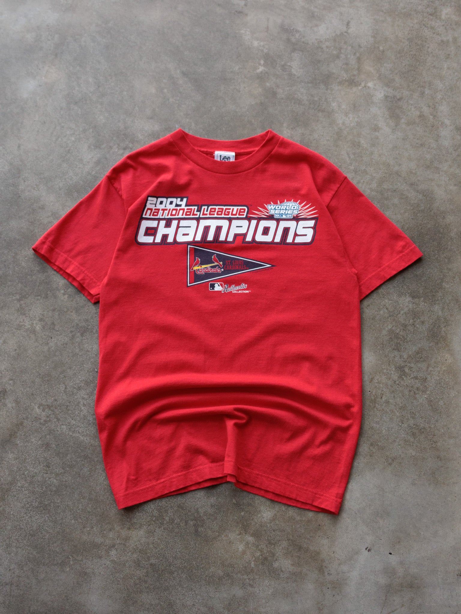 Vintage 2004 Red St. Louis Cardinals Tee (M)