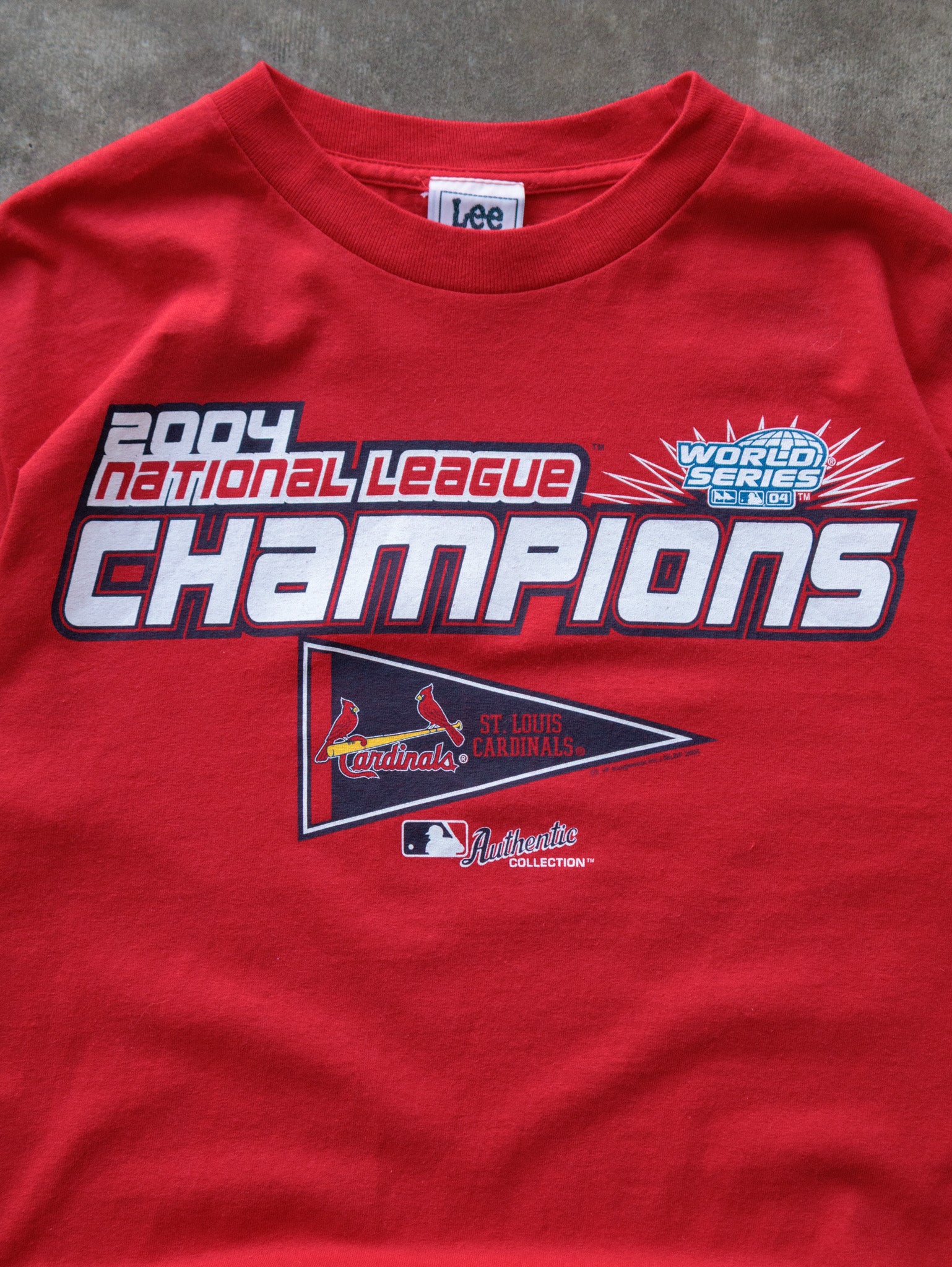 Vintage 2004 Red St. Louis Cardinals Tee (M)