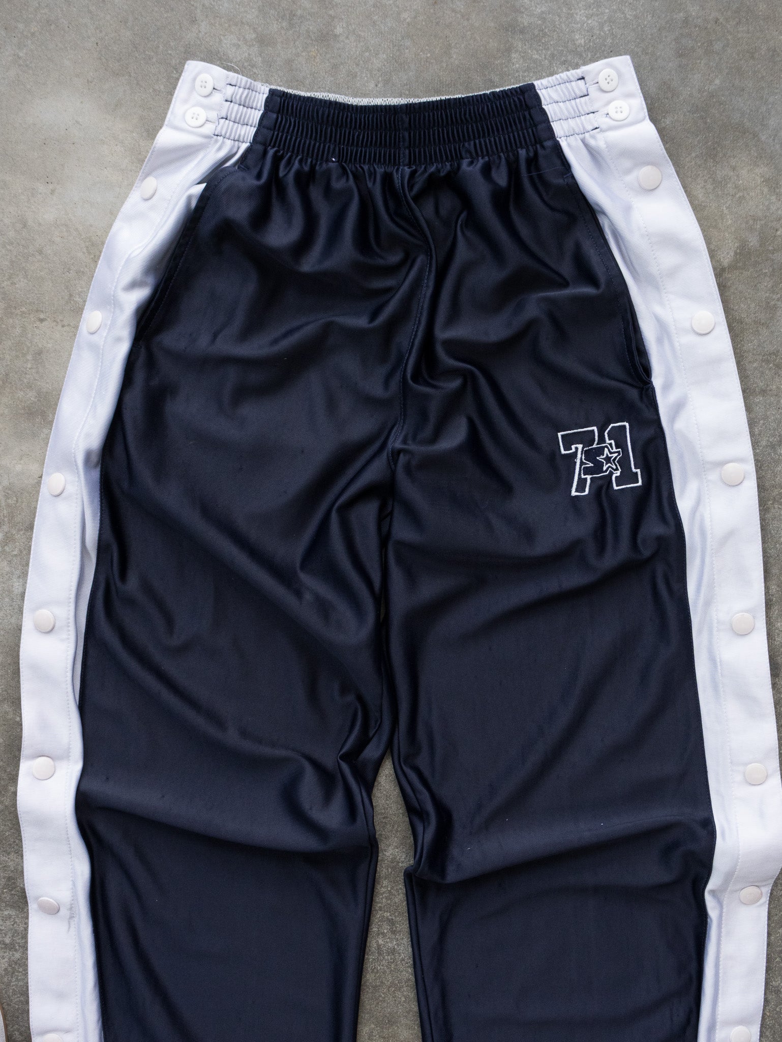 Vintage Navy Starter Tearaway Track Pants (S)