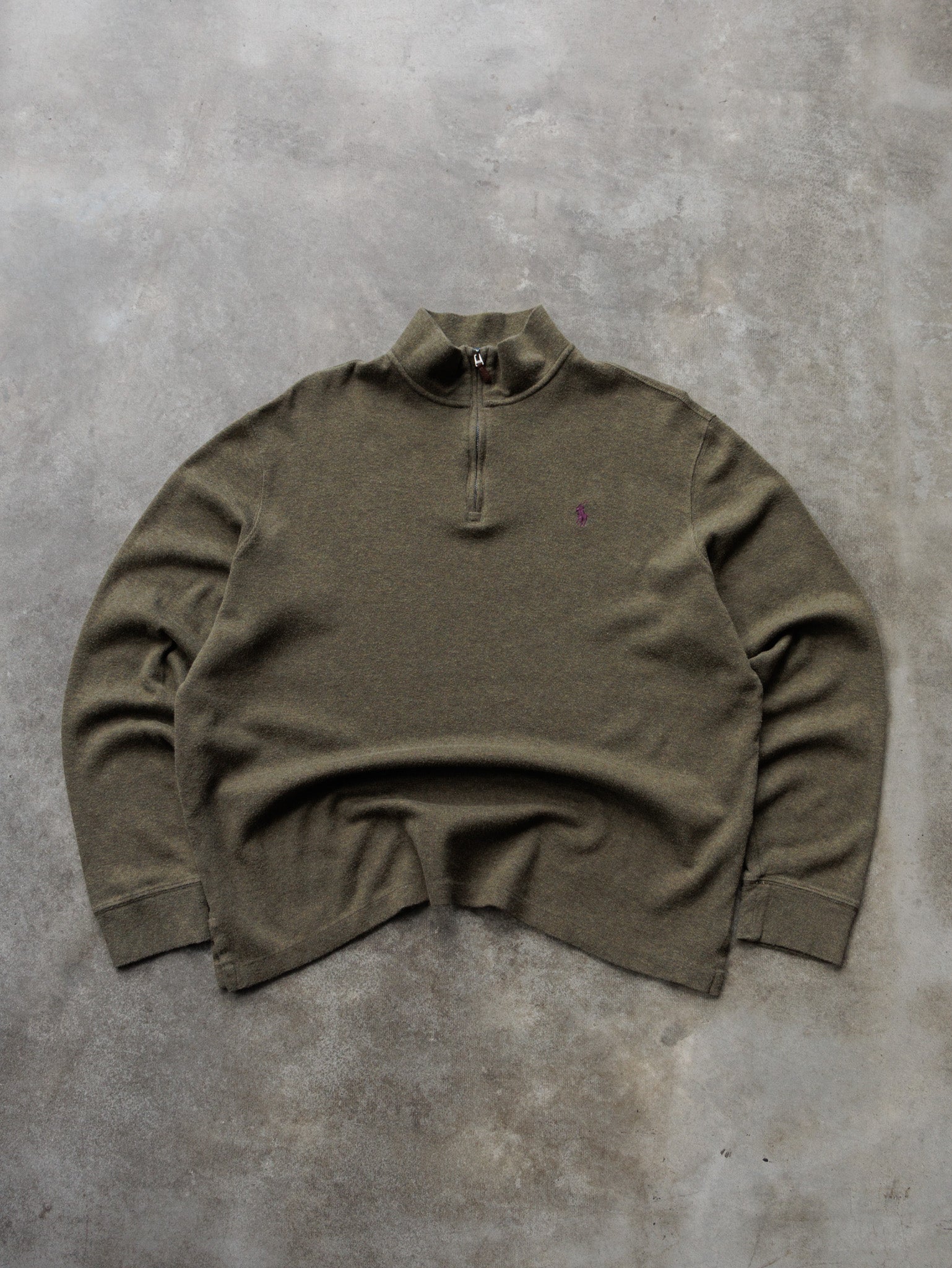 Vintage Green Polo Ralph Lauren Knit (L)