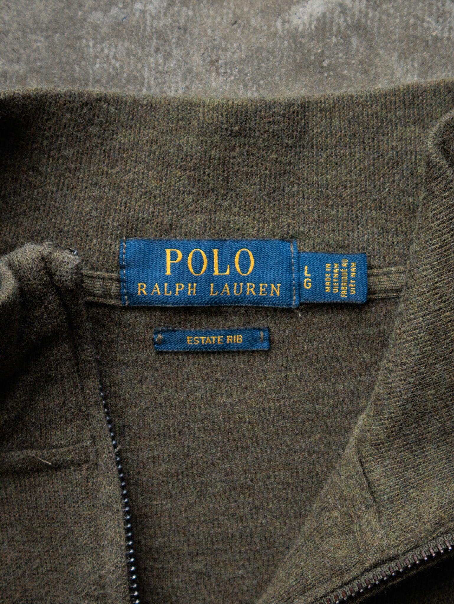 Vintage Green Polo Ralph Lauren Knit (L)