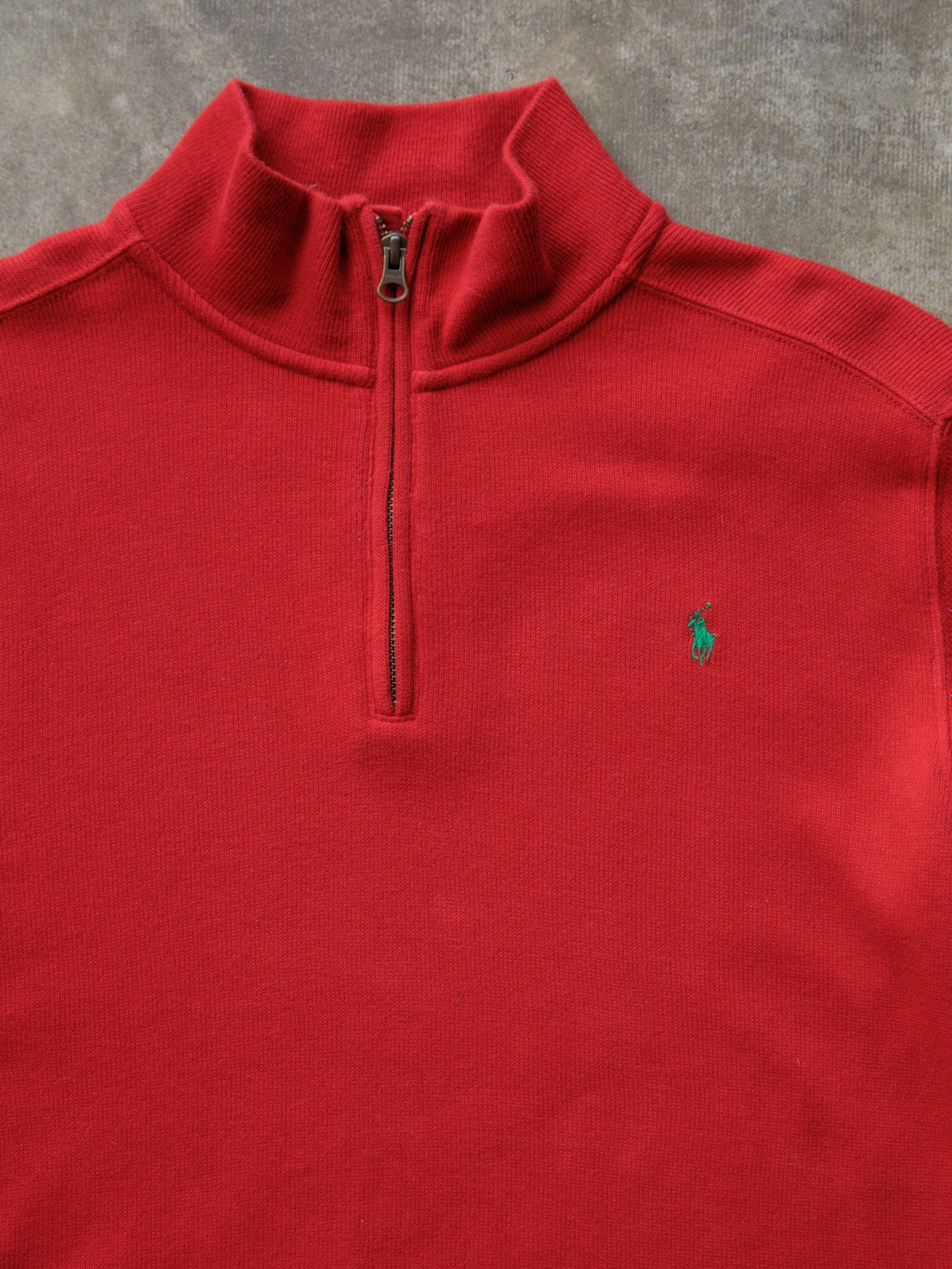 Vintage Red Ralph Lauren Sweatshirt (XL)