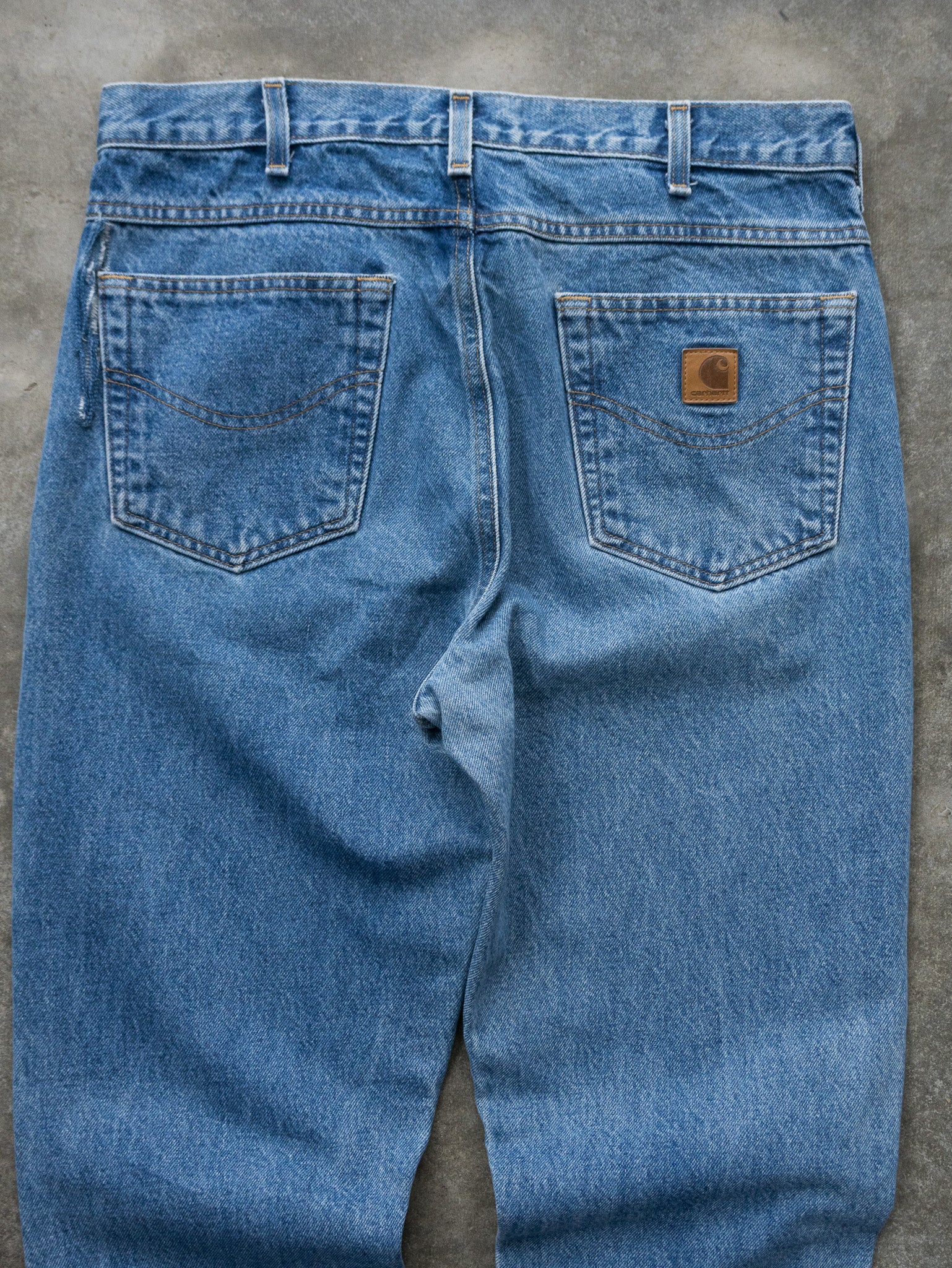 Vintage Carhartt Blue Denim Jeans (W34)