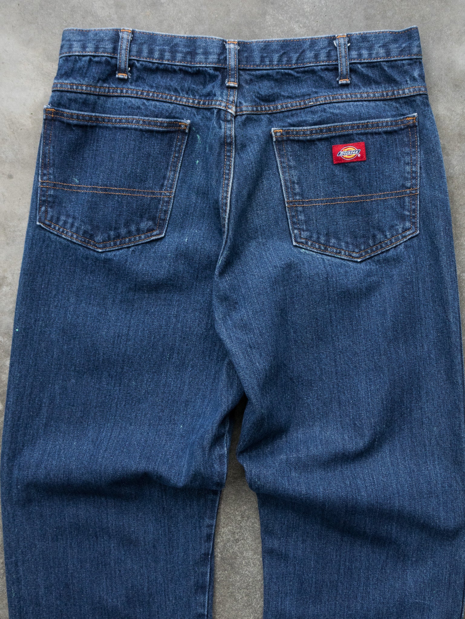 Vintage Dark Blue Dickies Denim Jeans (W34)