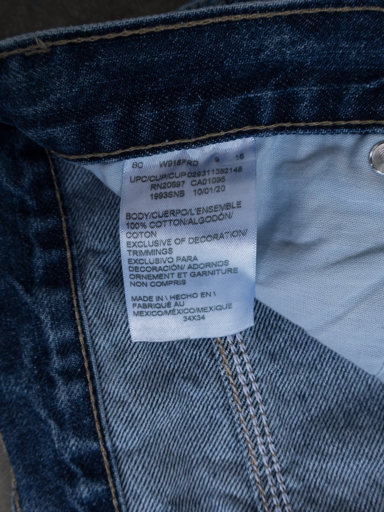 Vintage Blue Dickies Carpenter Jeans (W34)