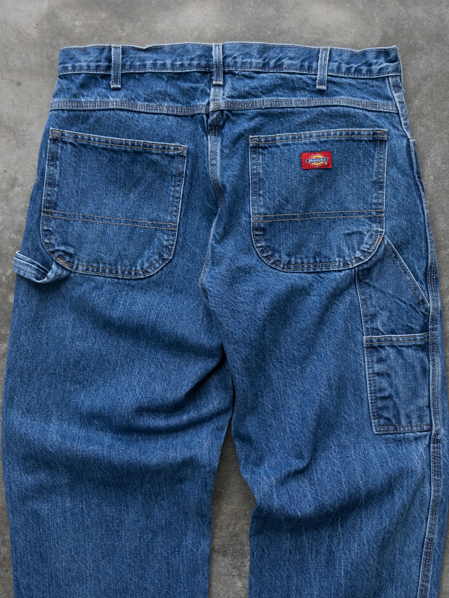 Vintage Blue Dickies Carpenter Jeans (W34)