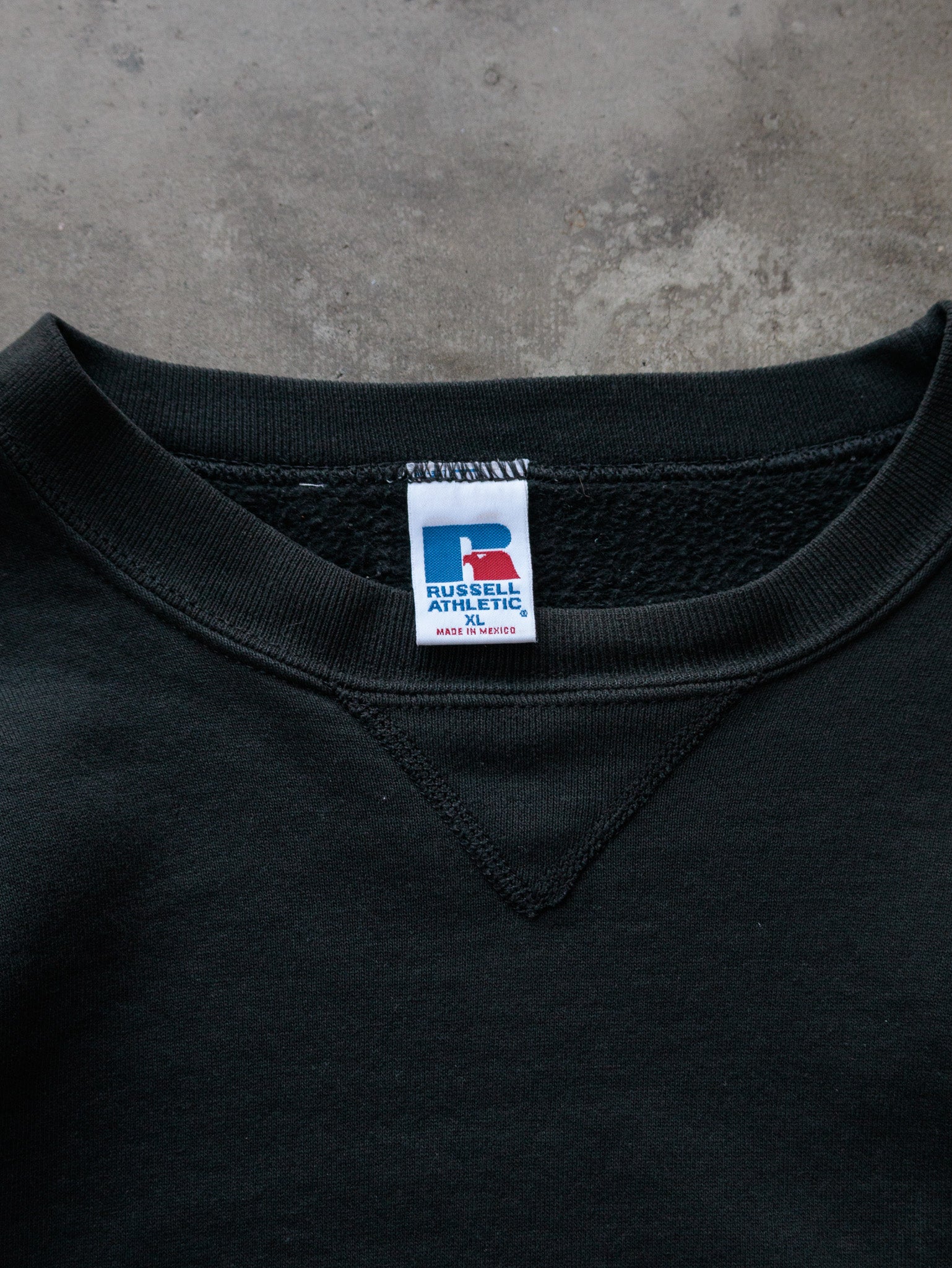 Vintage Green Russell Athletic Sweatshirt (XL)