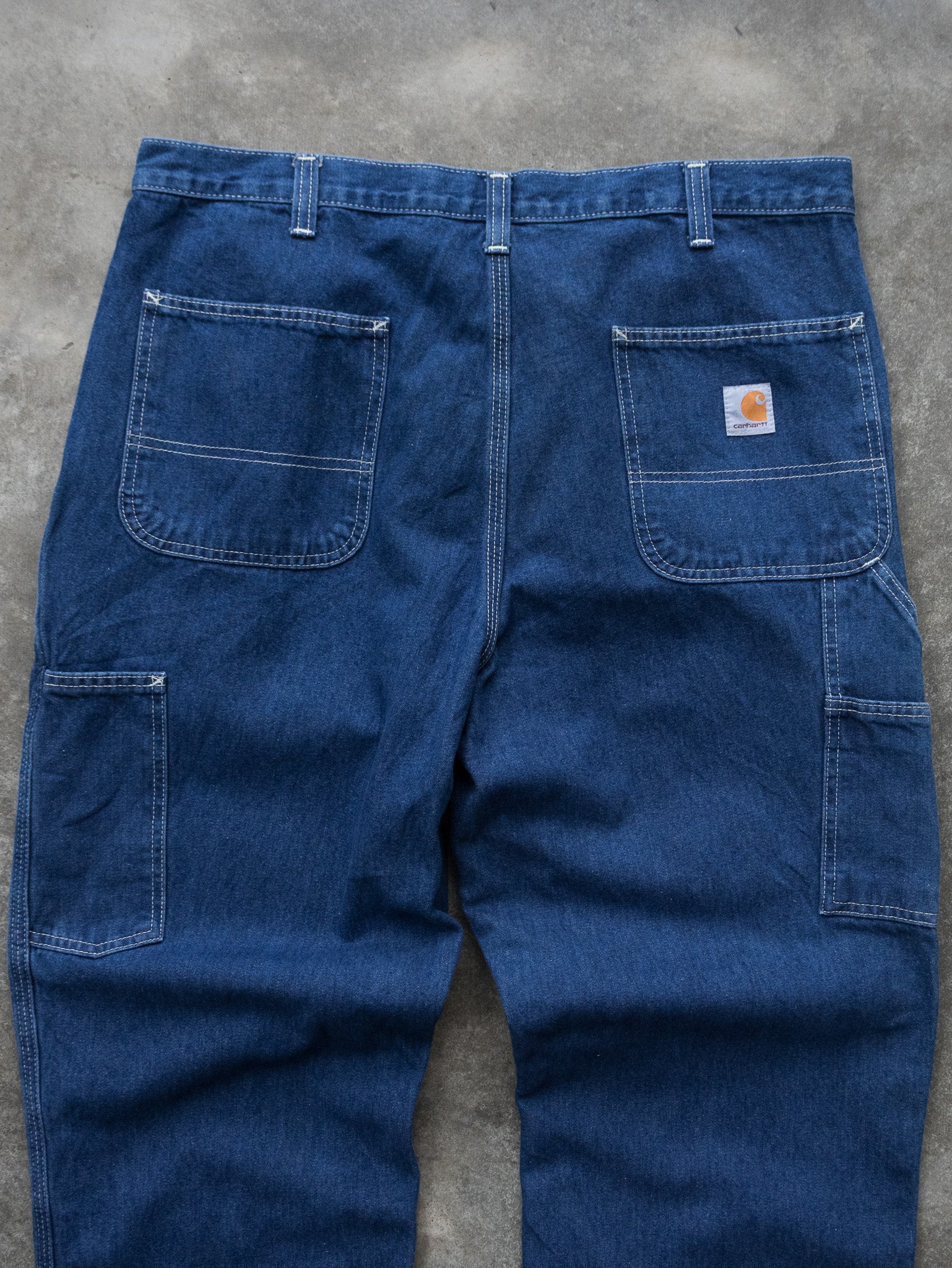 Vintage Blue Carhartt Jeans (W36)