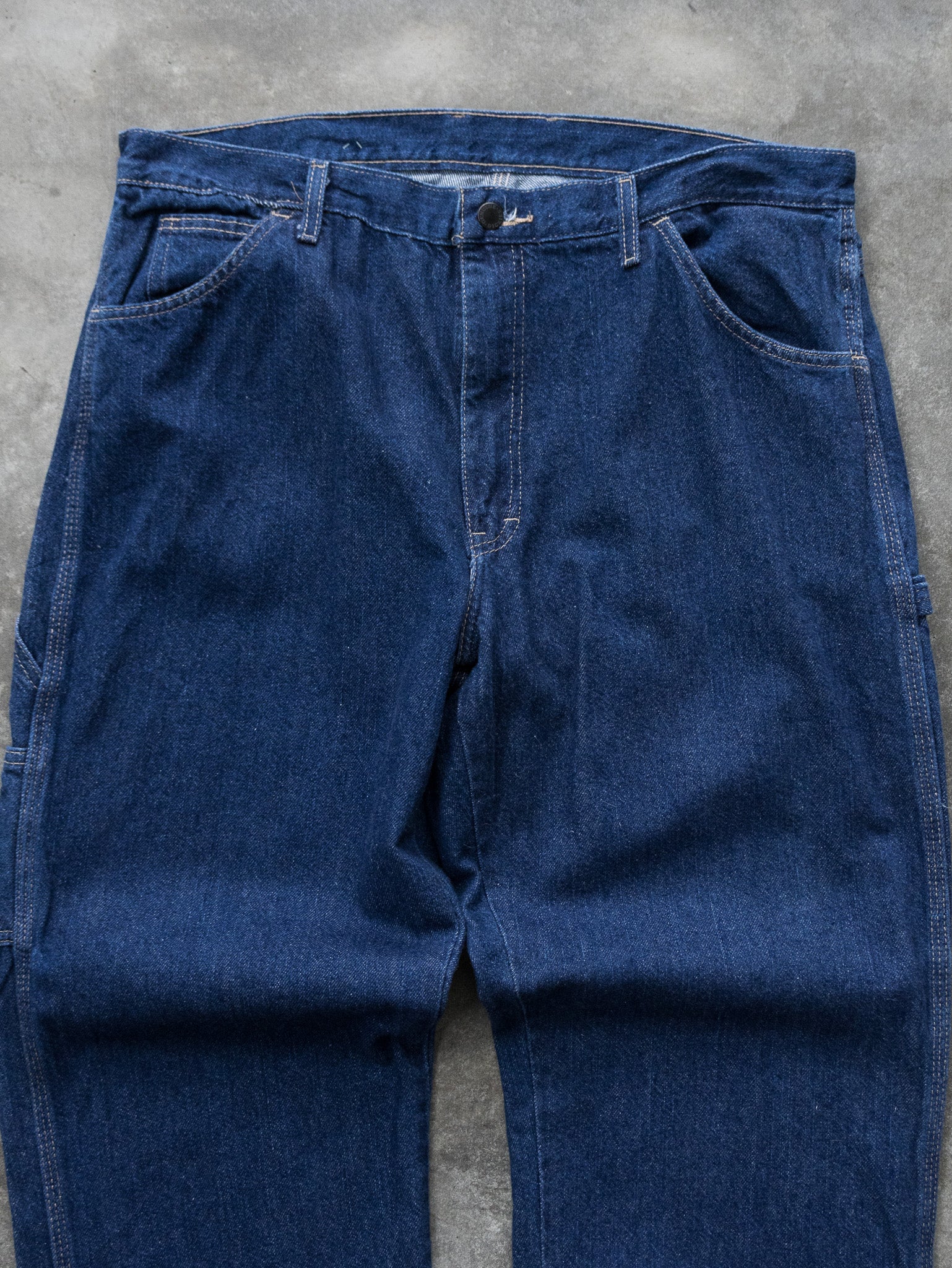 Vintage Dark Blue Dickies Carpenter Jeans (W36)