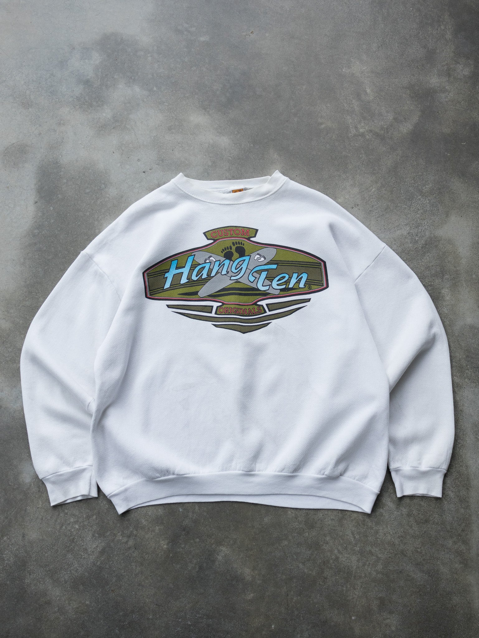 Vintage '90s Hang Ten Surf Sweatshirt (XL)